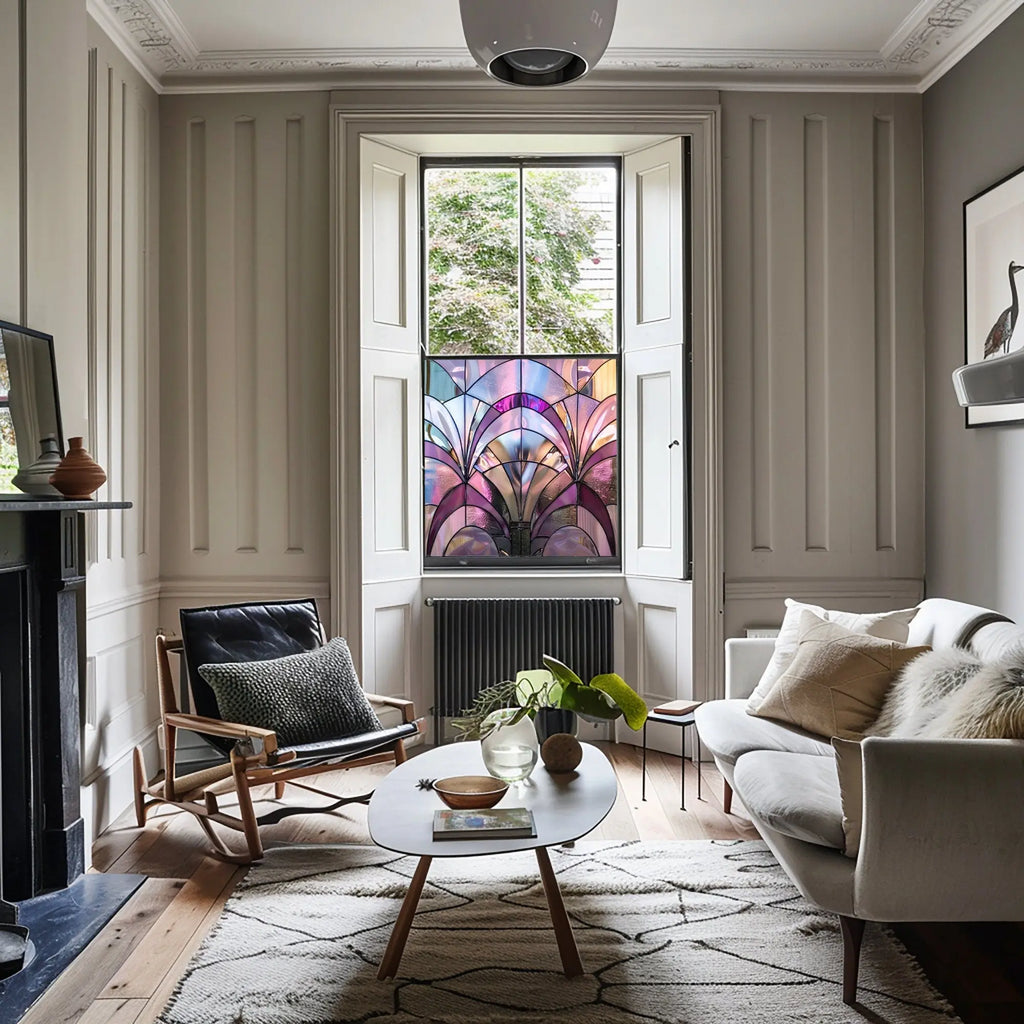 Villacidro Stained Glass Privacy Window Film Creative Windows