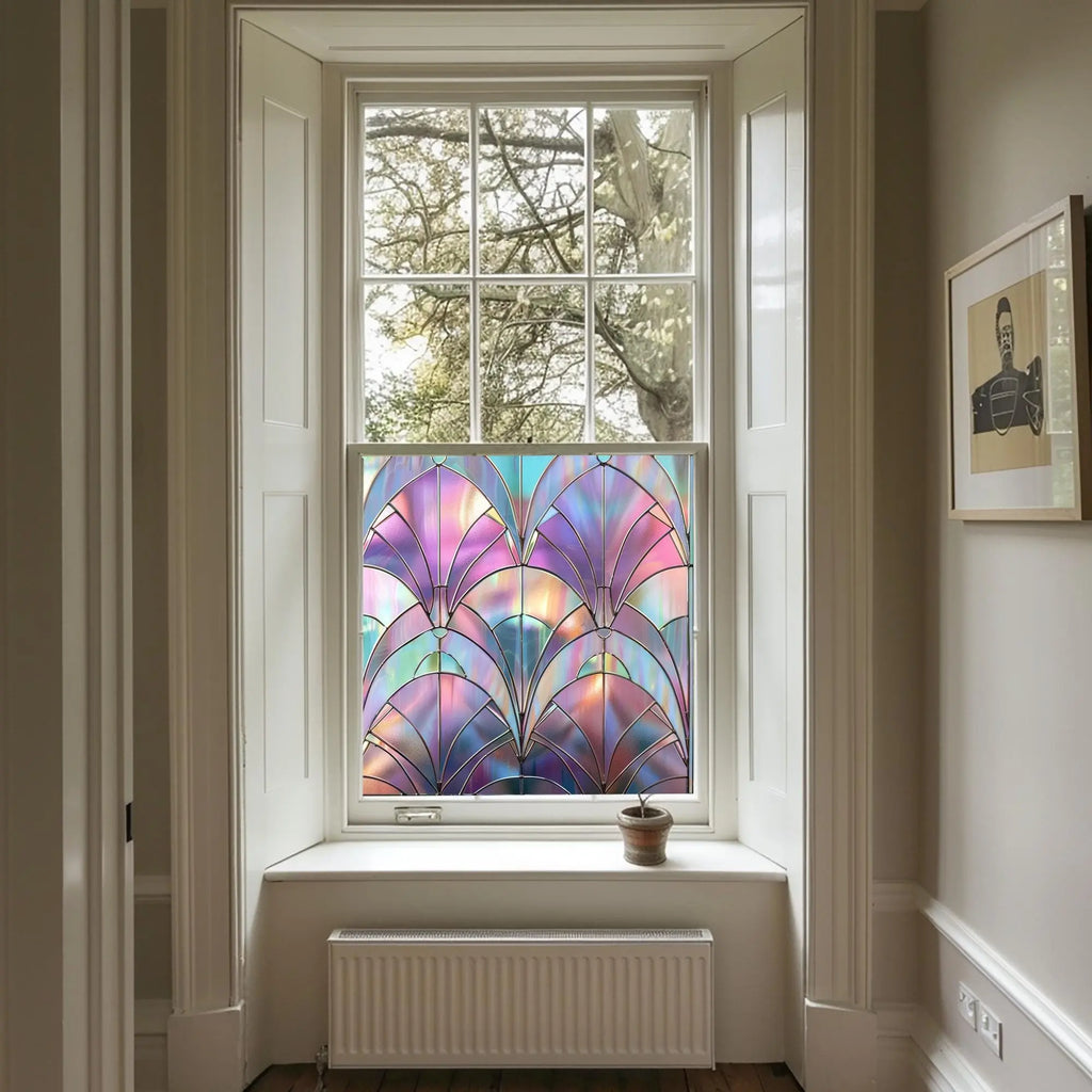 Mergo Stained Glass Privacy Window Film Creative Windows