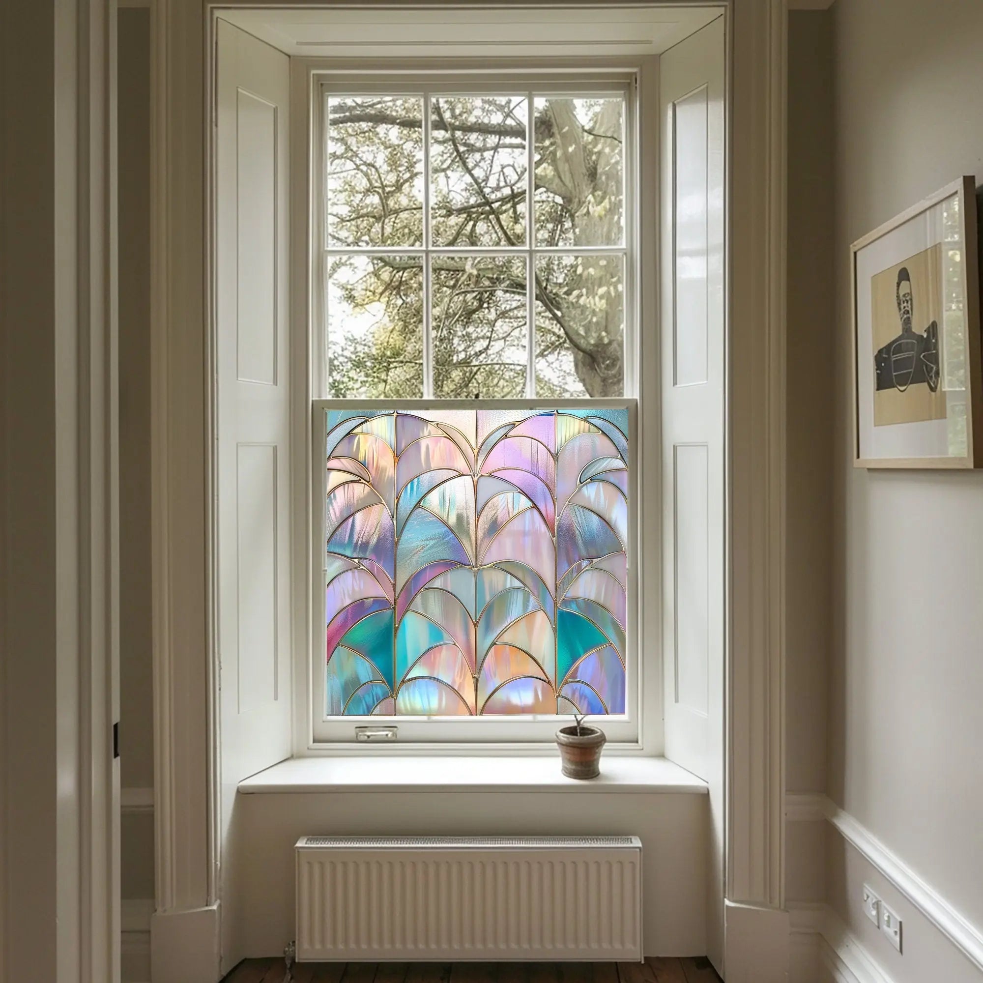 Menaggio Stained Glass Privacy Window Film Creative Windows