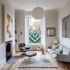 Livraga Blue Decorative Privacy Window Film Creative Windows