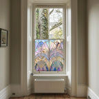 Romallo Privacy Stained Glass Window Film Creative Windows