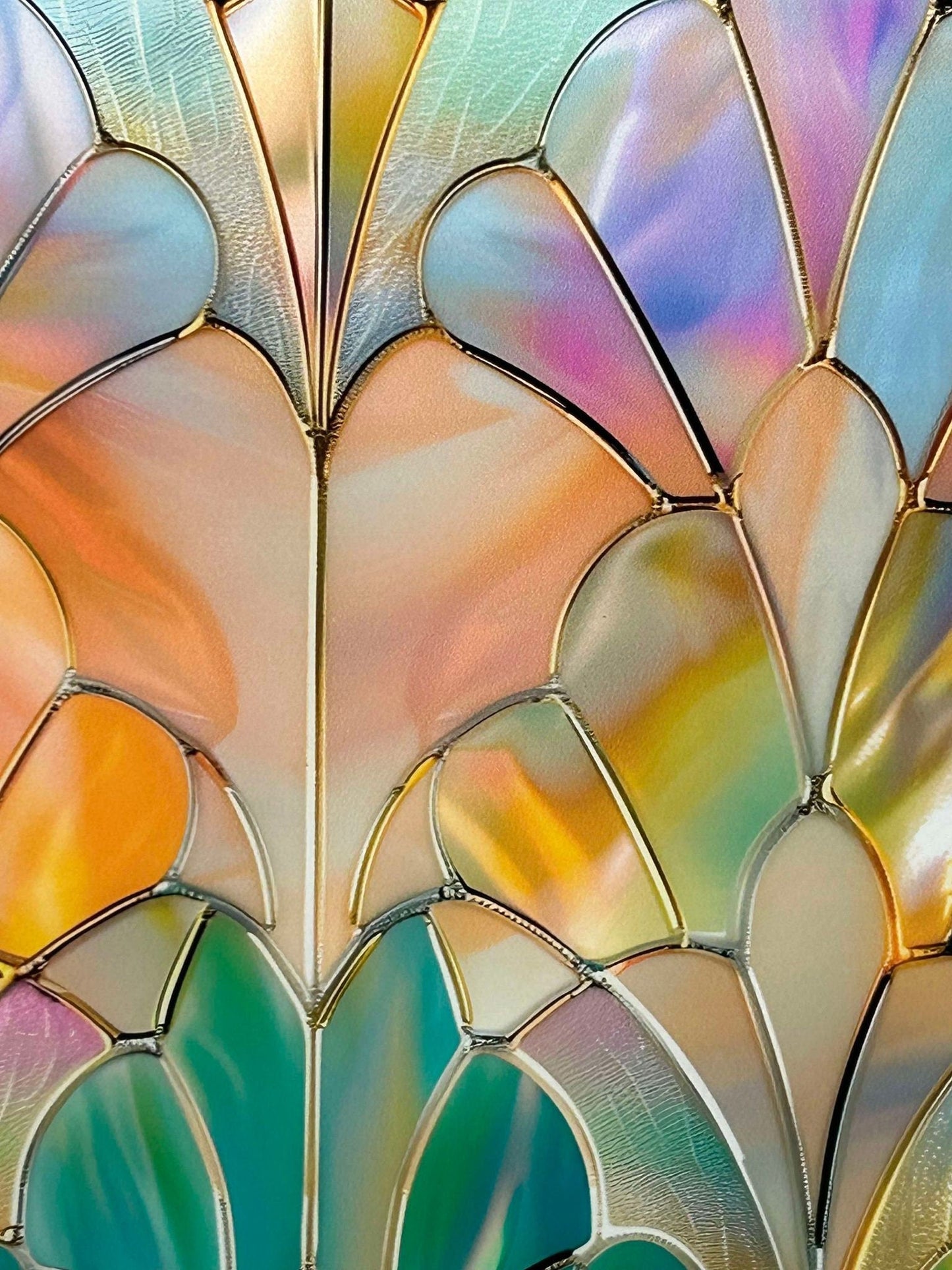 Art Deco Window Film, Privacy Window Film, Window Film, Decorative Window Film, Patterned Window Film, Coloured Window Film, Stained Glass Creative Windows