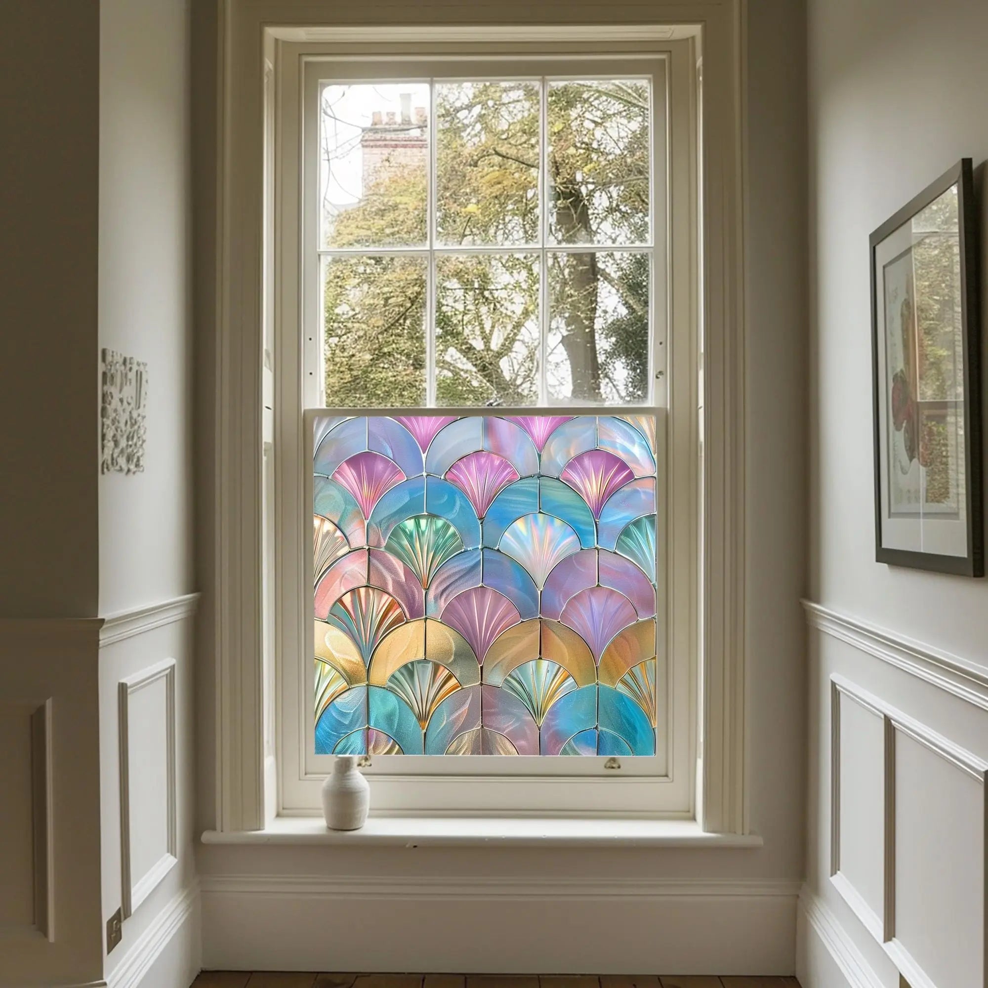 Taranto Privacy Stained Glass Window Sticker Creative Windows