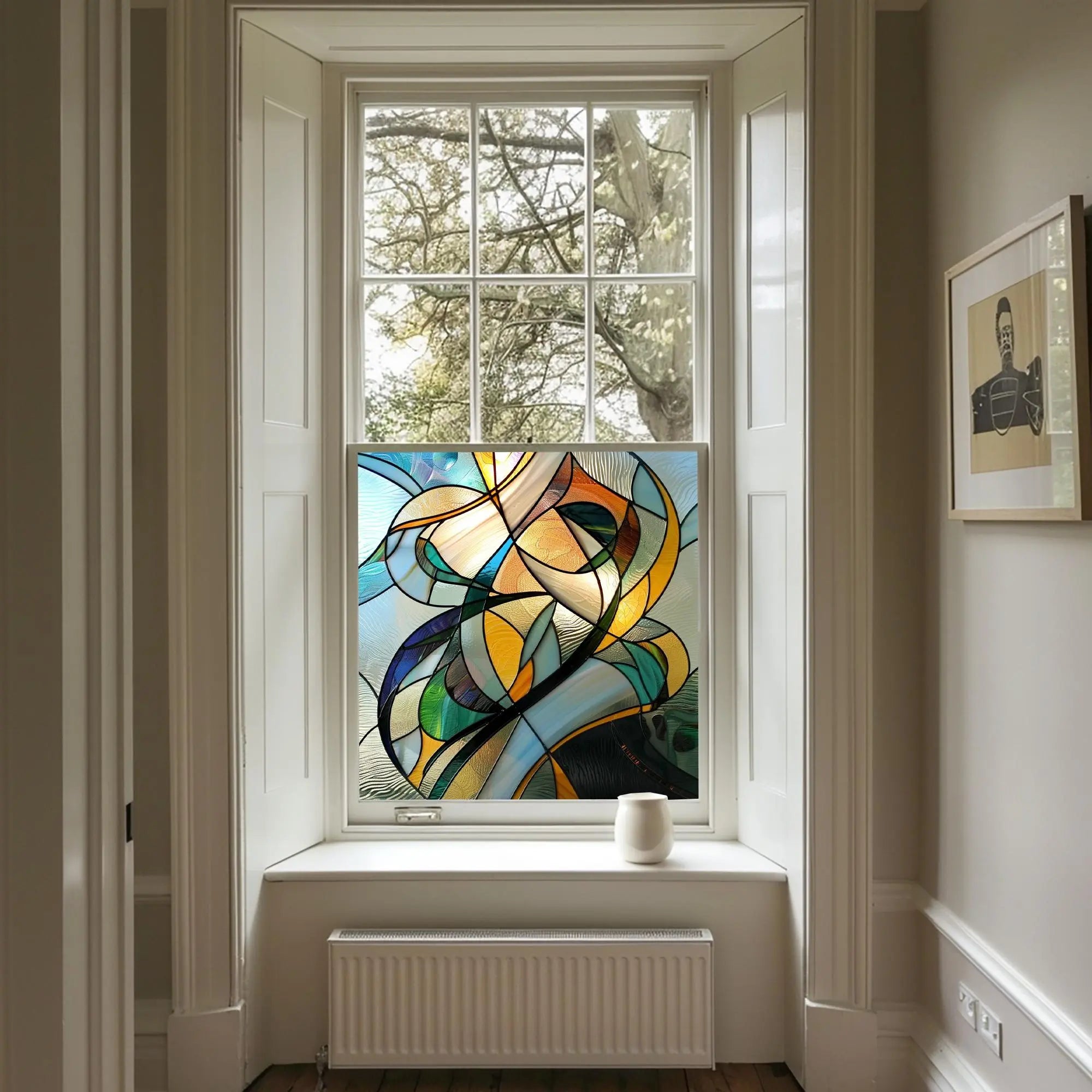 Aversa Stained Glass Privacy Window Film Creative Windows