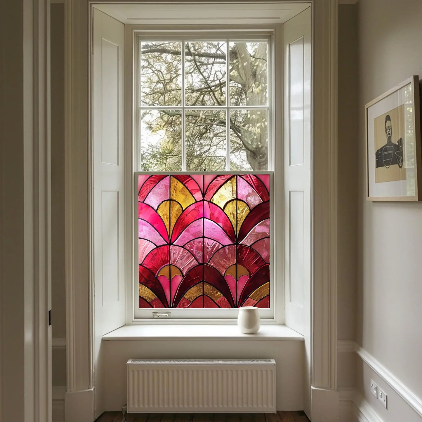 Nule Stained Glass Window Film For Privacy Creative Windows