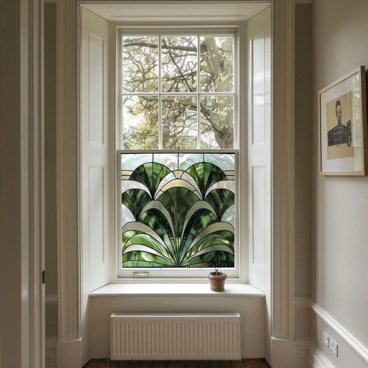 Sutera Privacy Stained Glass Window Film Creative Windows
