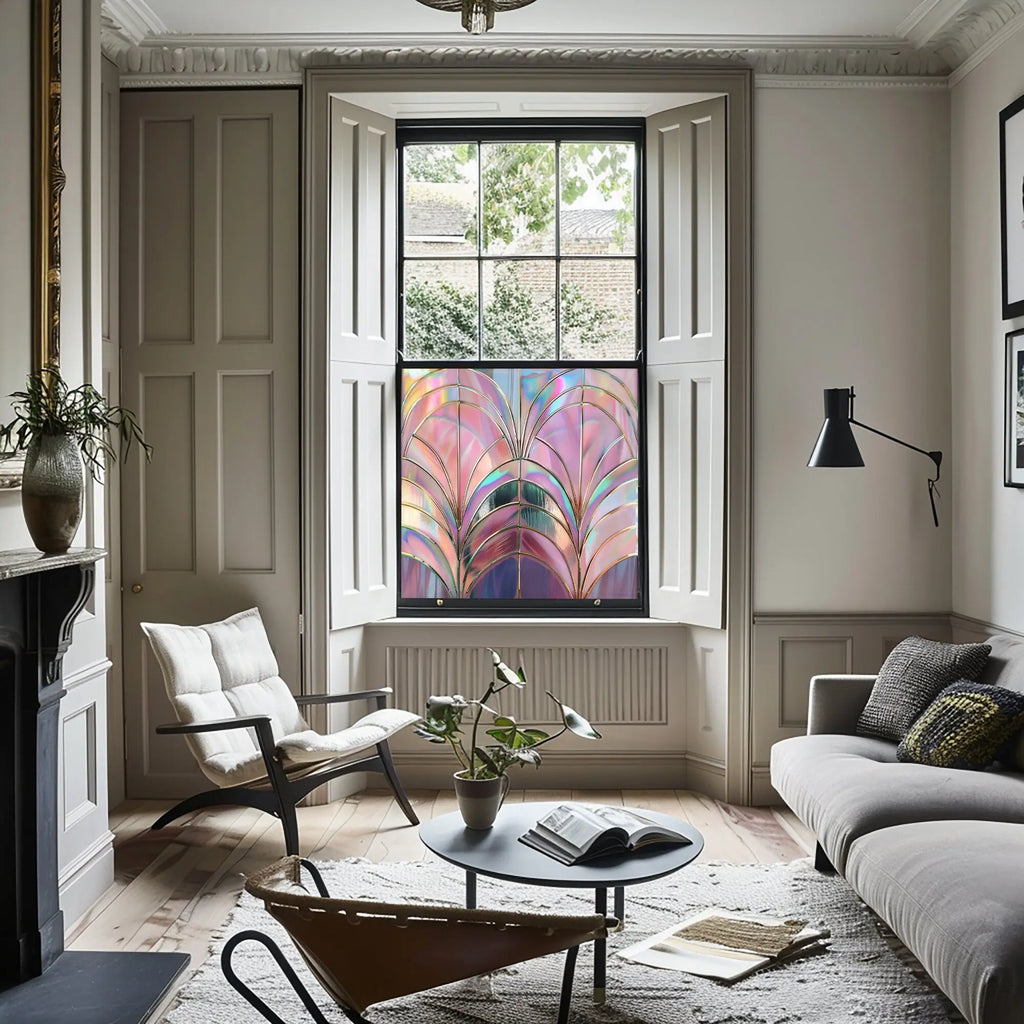 Uzzano Privacy Stained Glass Window Film Creative Windows