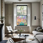 Guazzora Stained Glass Privacy Window Film Creative Windows