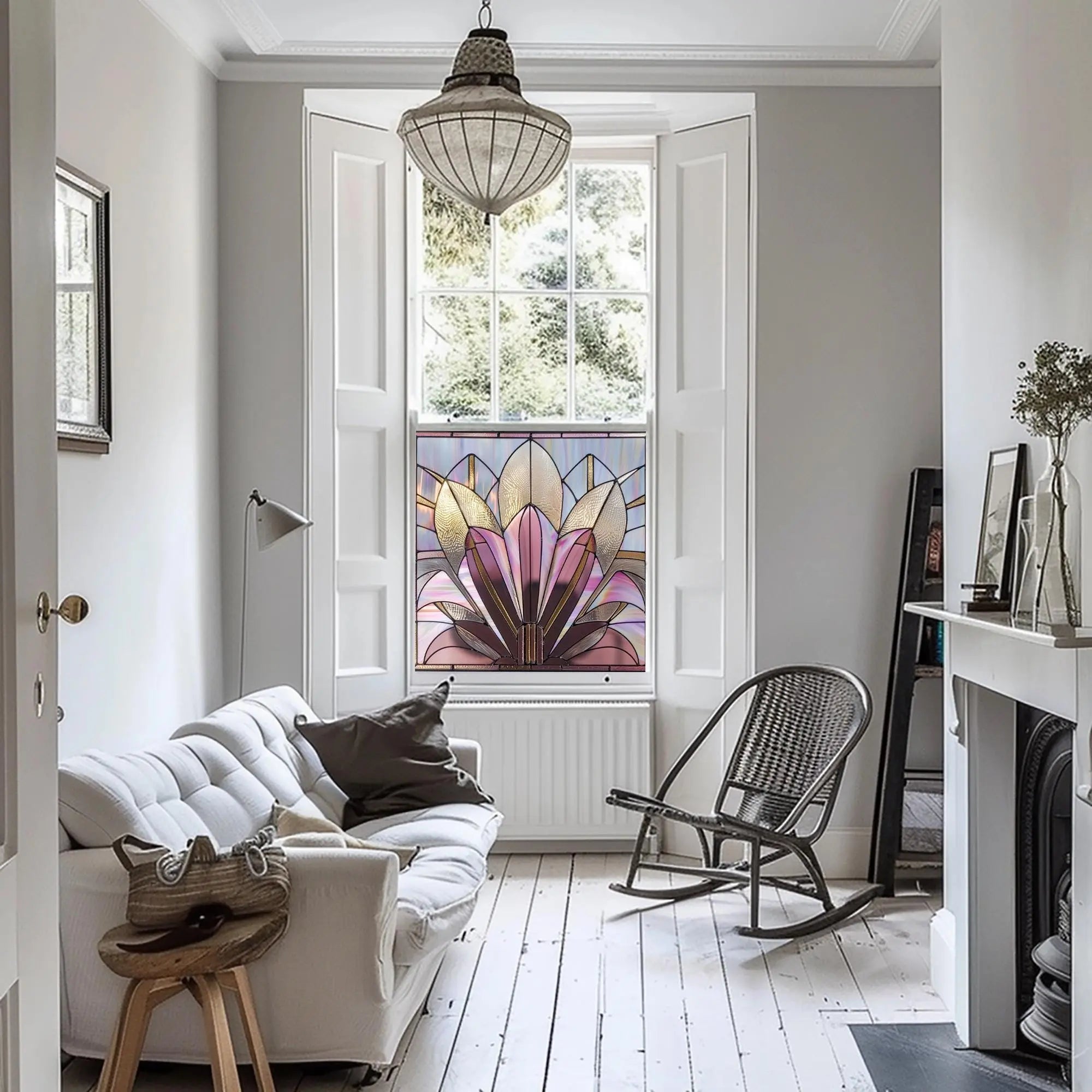 Ragoli Privacy Stained Glass Window Film Creative Windows