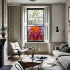 Vasto Stained Glass Privacy Window Film Creative Windows