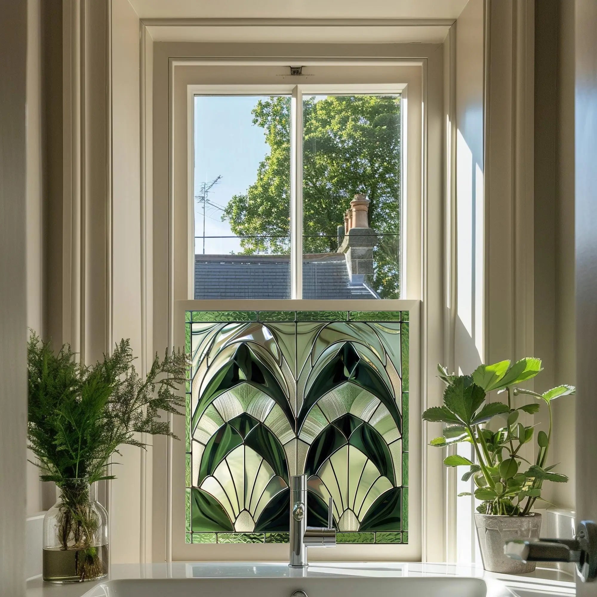 Curcuris Stained Glass Window Film Creative Windows