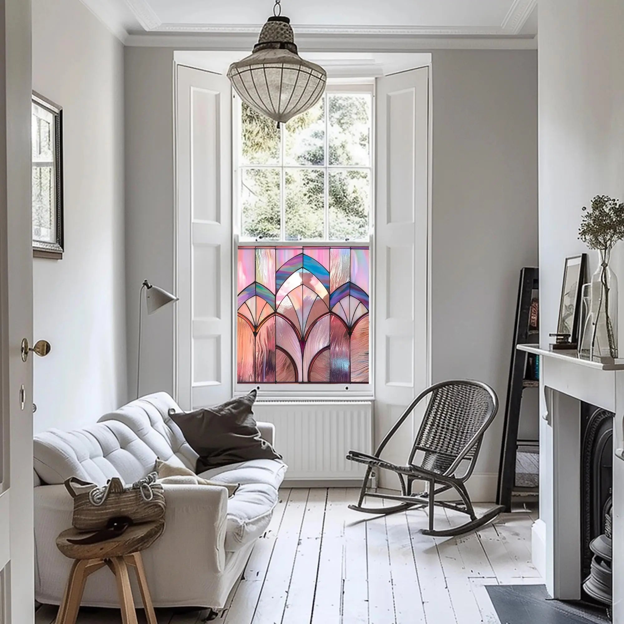 Navelli Stained Glass Privacy Window Film Creative Windows