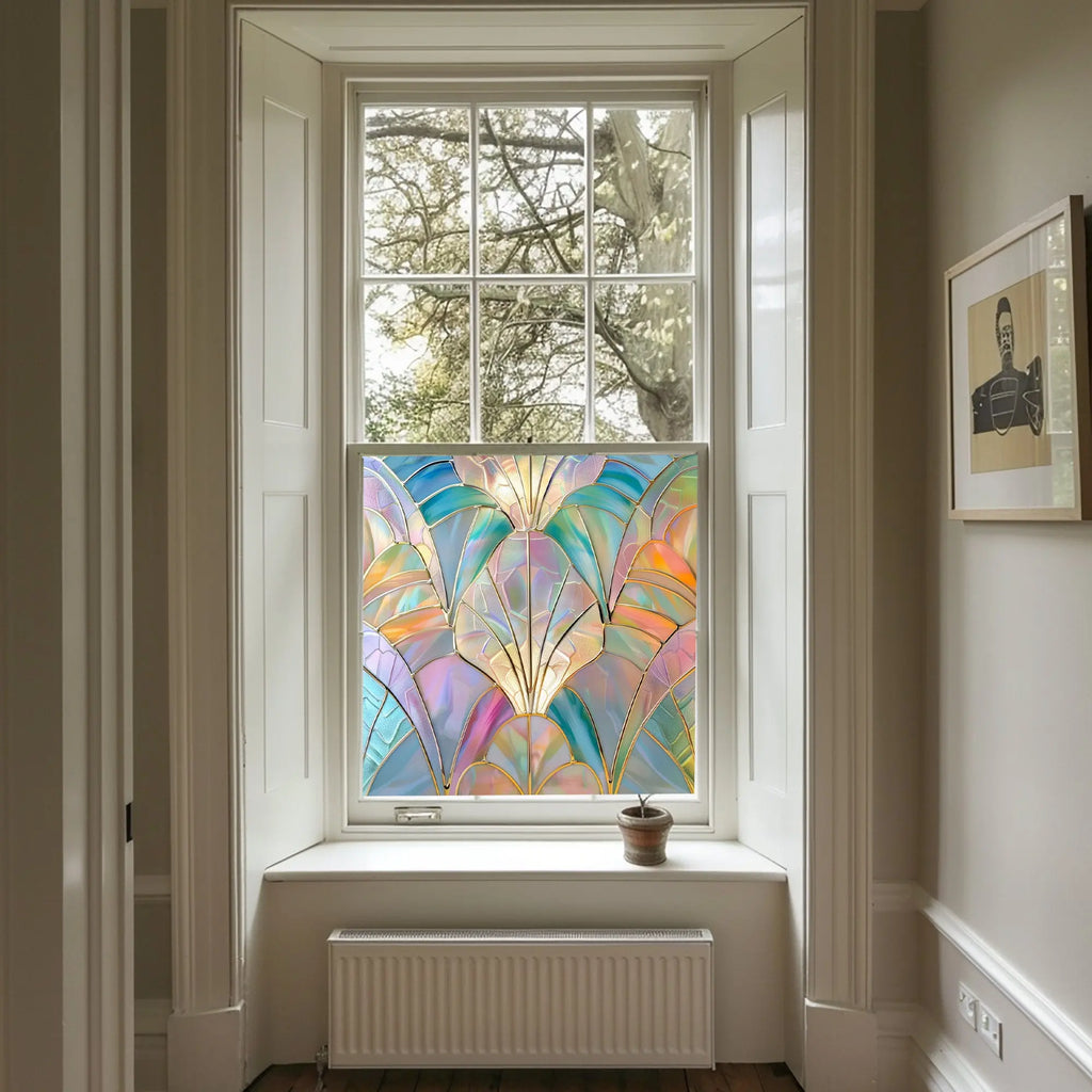 Traona Privacy Stained Glass Window Film Creative Windows