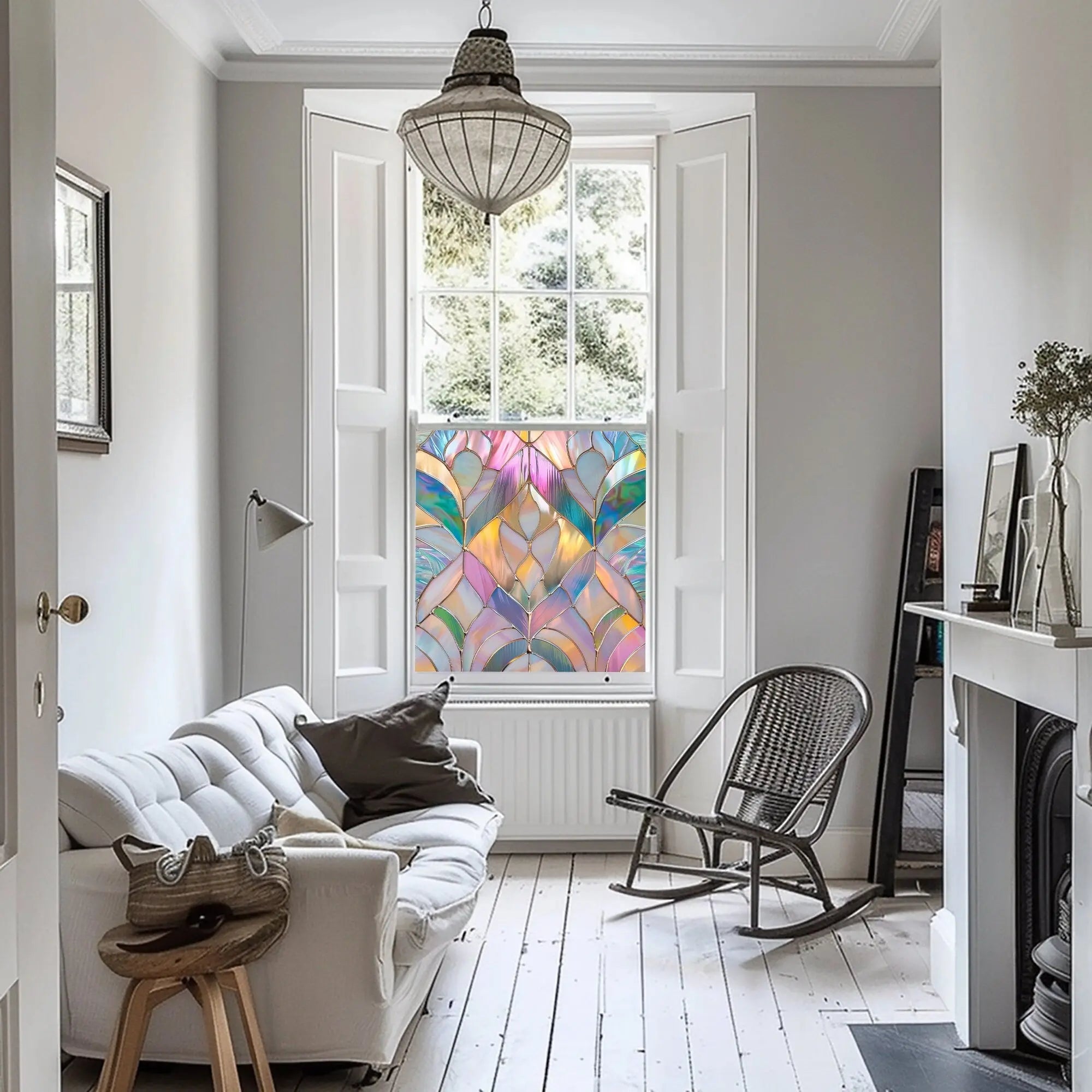 Vigonza Privacy Stained Glass Window Film Creative Windows
