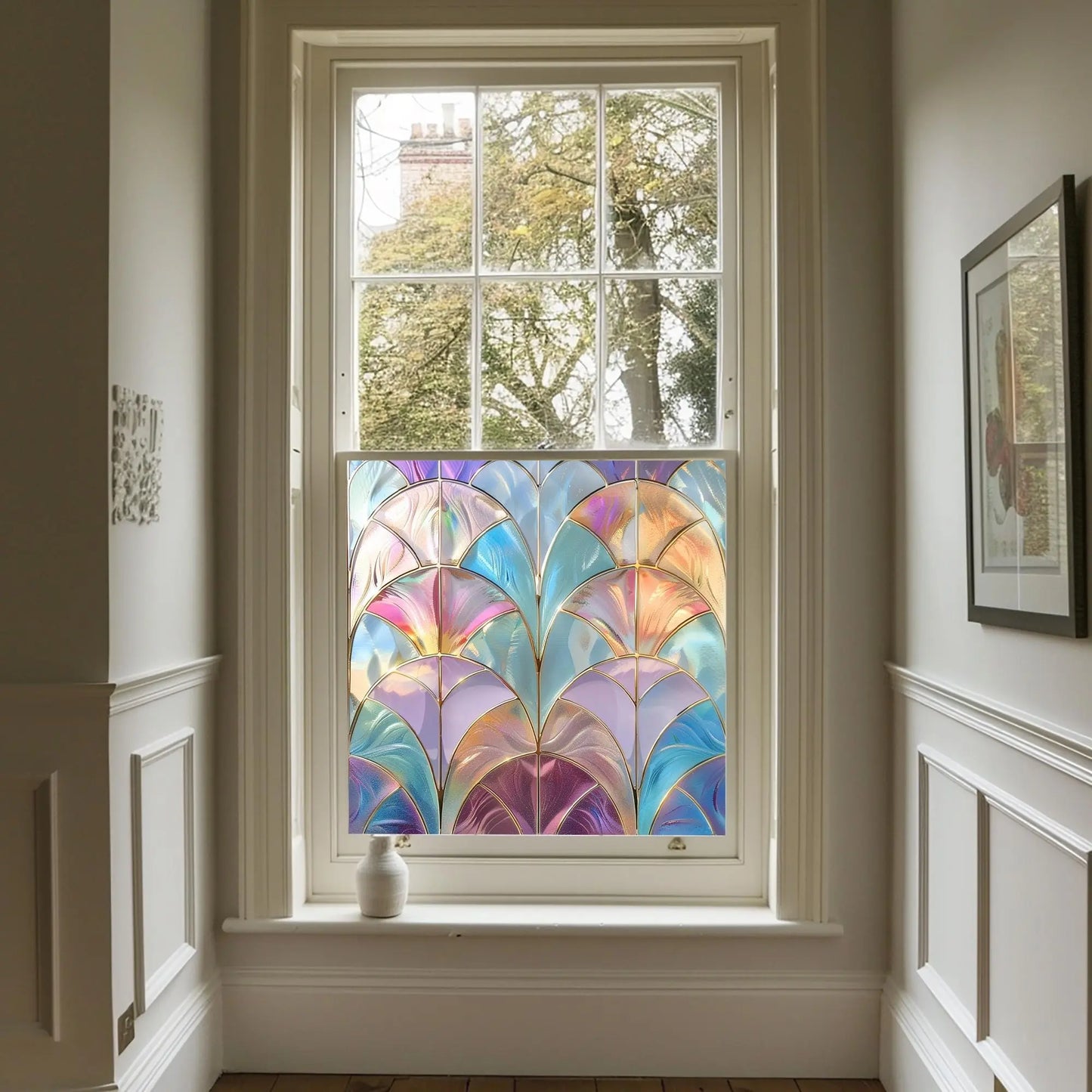 Narcao Privacy Window Film for Enhanced Home Privacy Creative Windows