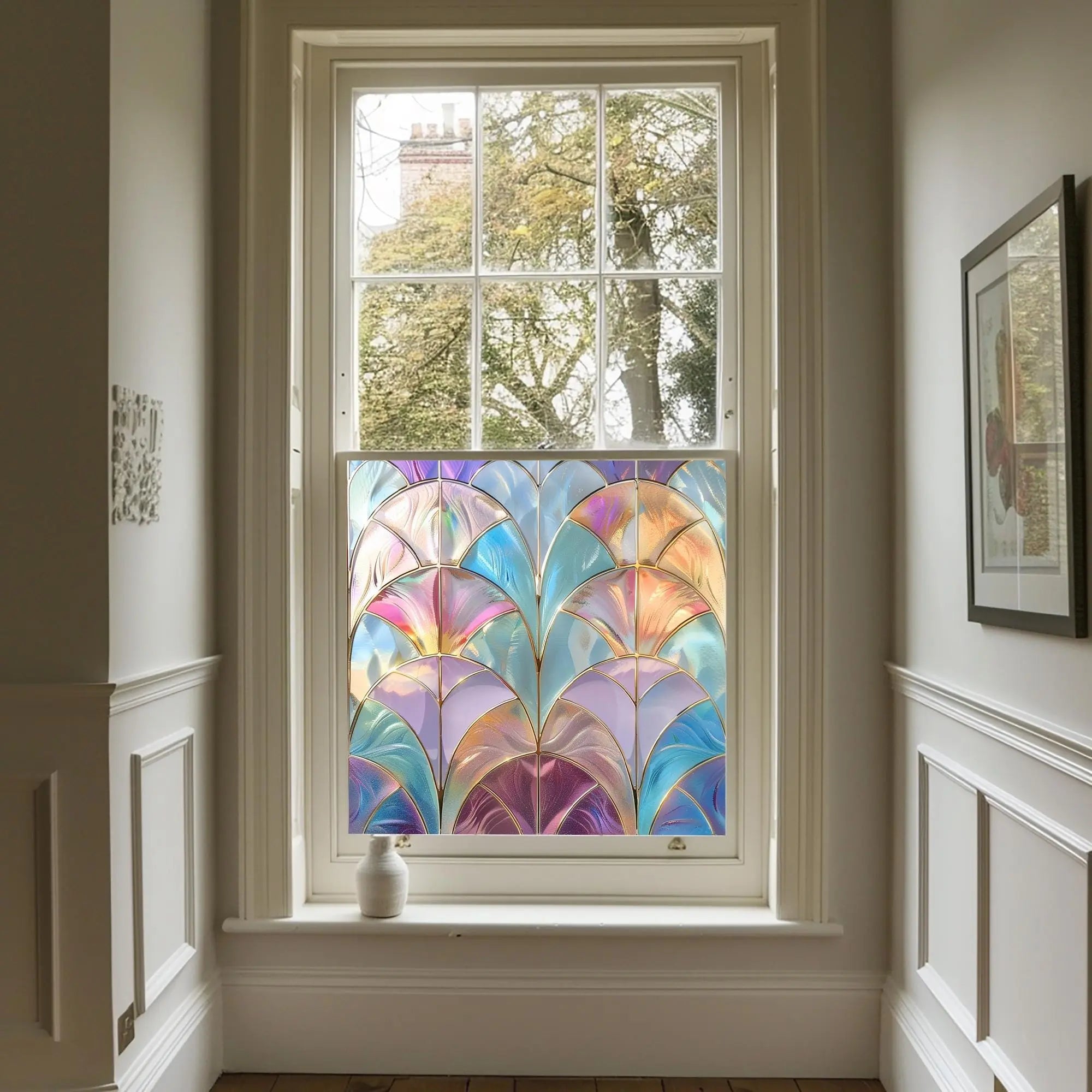 Narcao Privacy Window Film for Enhanced Home Privacy Creative Windows