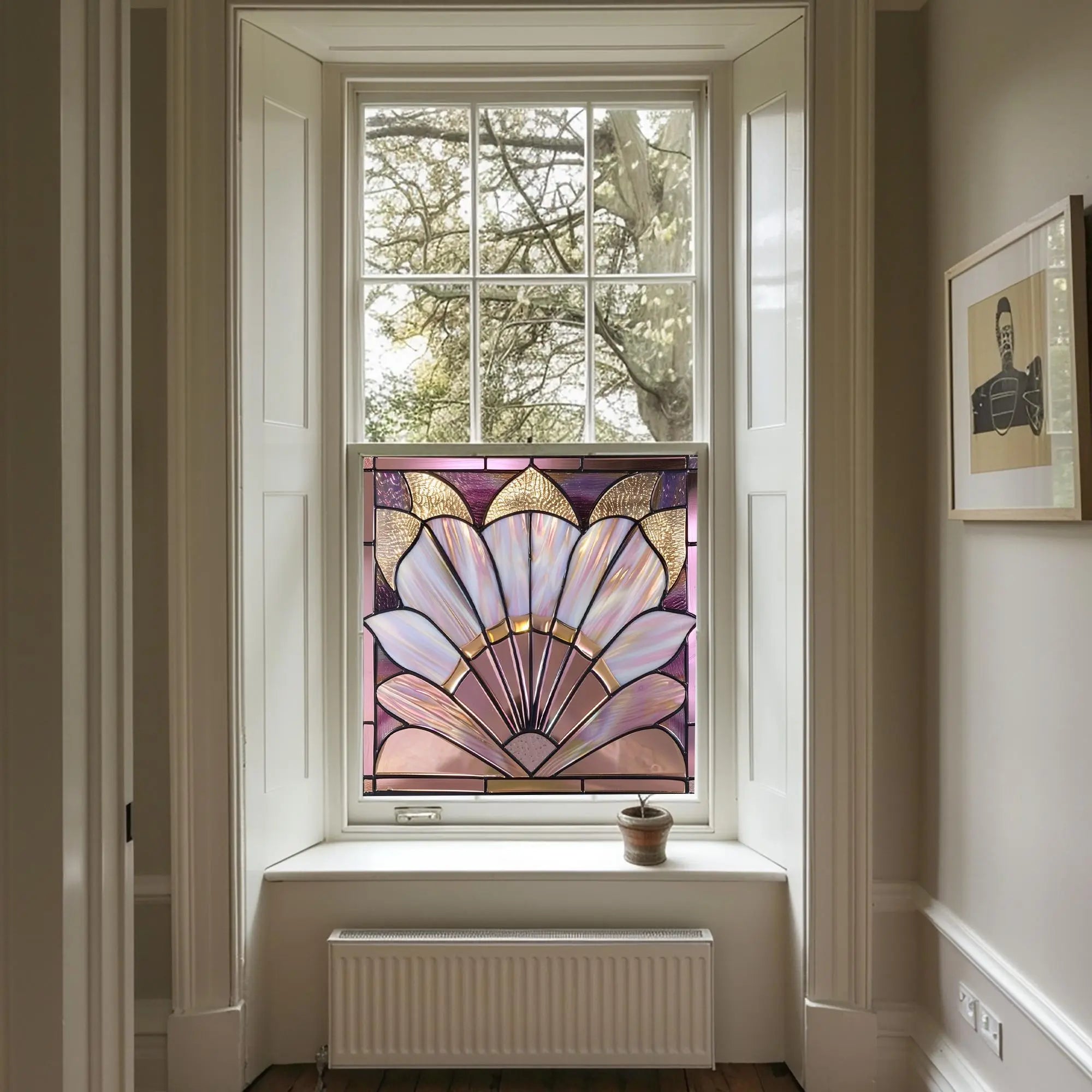 Laino Stained Glass Privacy Window Film Creative Windows