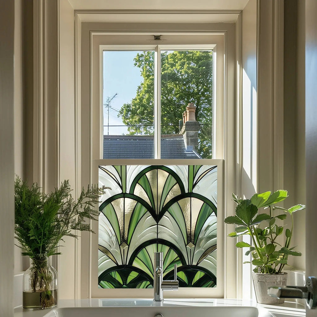 Assoro Stained Glass Privacy Window Film Creative Windows