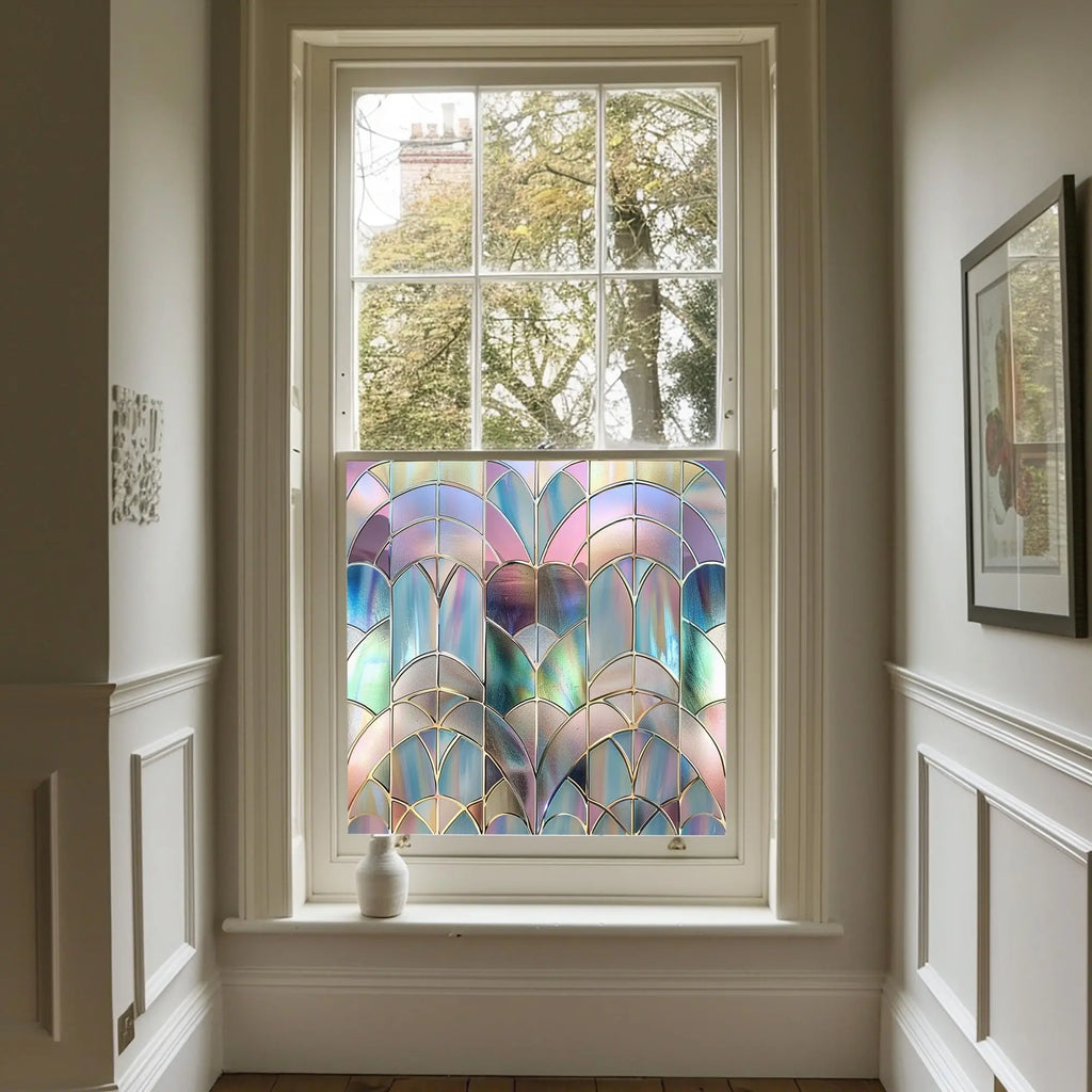 Lainate Privacy Stained Glass Window Film Creative Windows