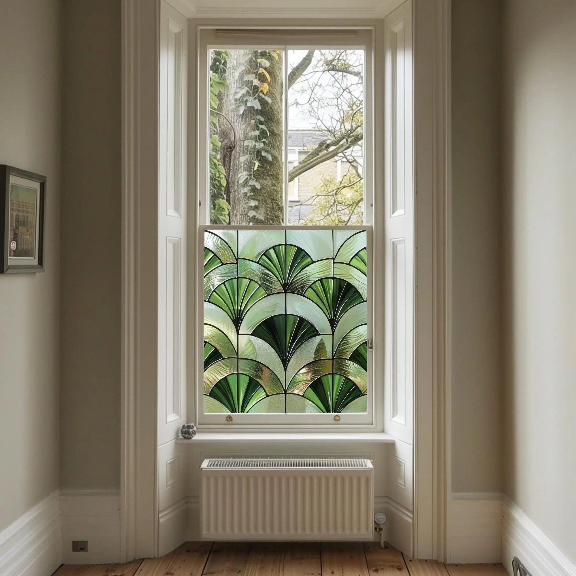 Arvier Stained Glass Privacy Window Film: Enhance Your Home's Aesthetics Creative Windows
