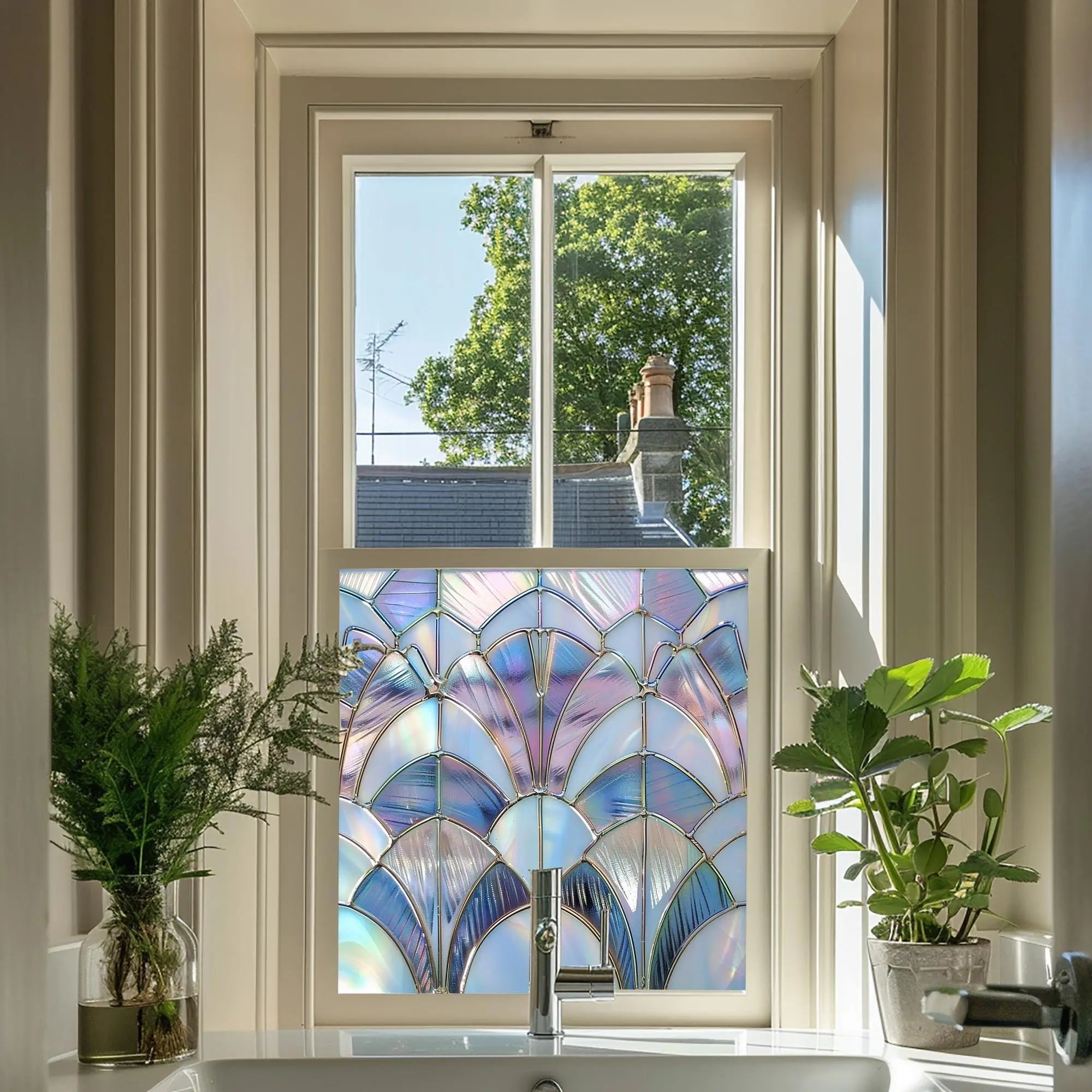 Palencia Art Deco Window Film For Privacy Creative Windows