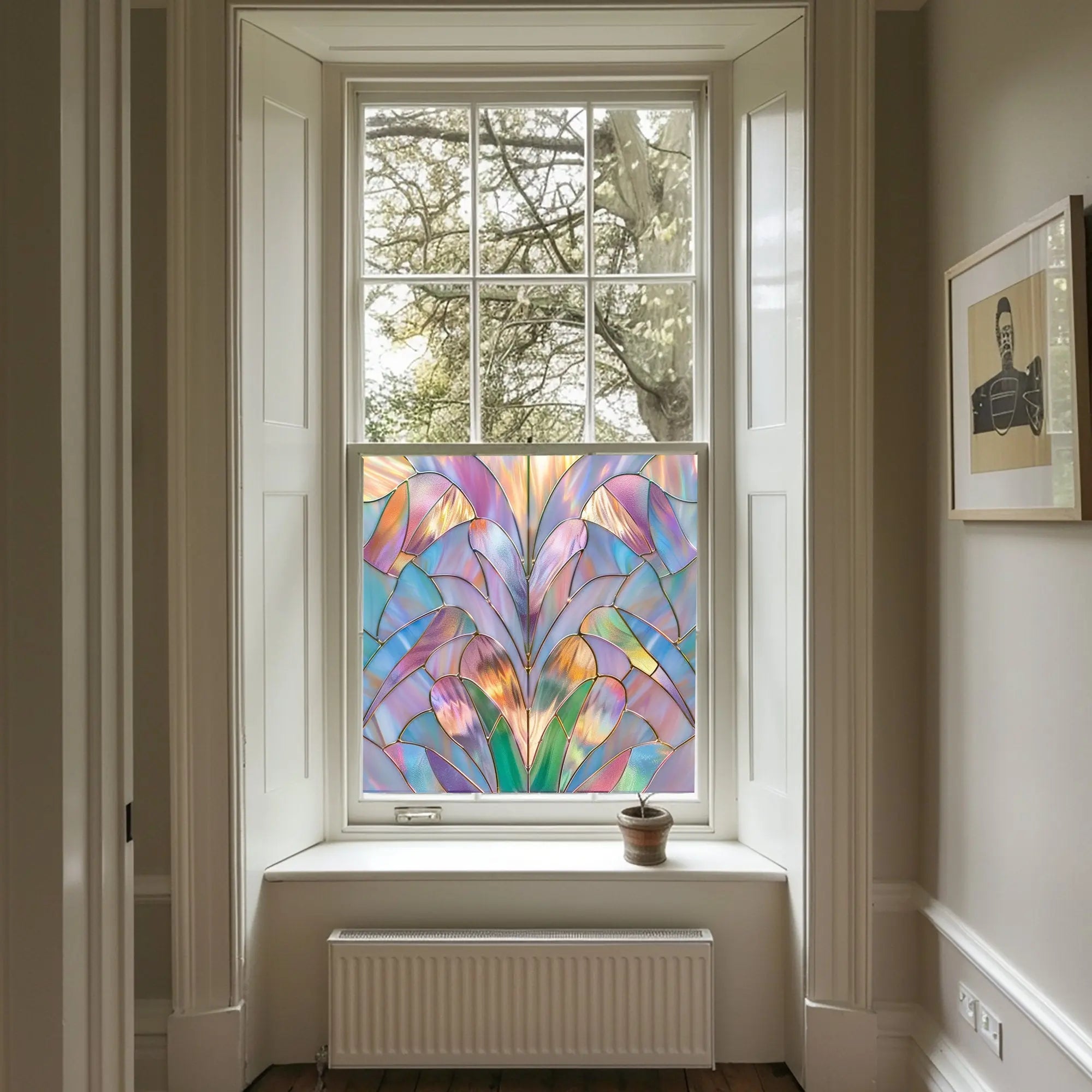 Sumirago Stained Glass Window Film Creative Windows