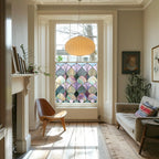 Nucetto Stained Glass Privacy Window Film: A Touch of Elegance Creative Windows