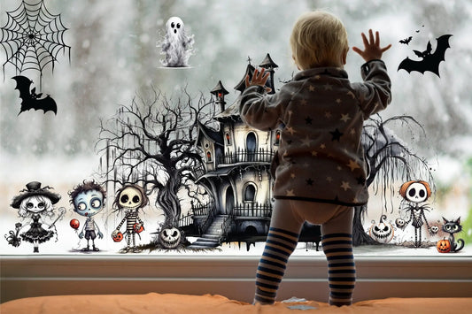 Halloween Window Stickers For Glass