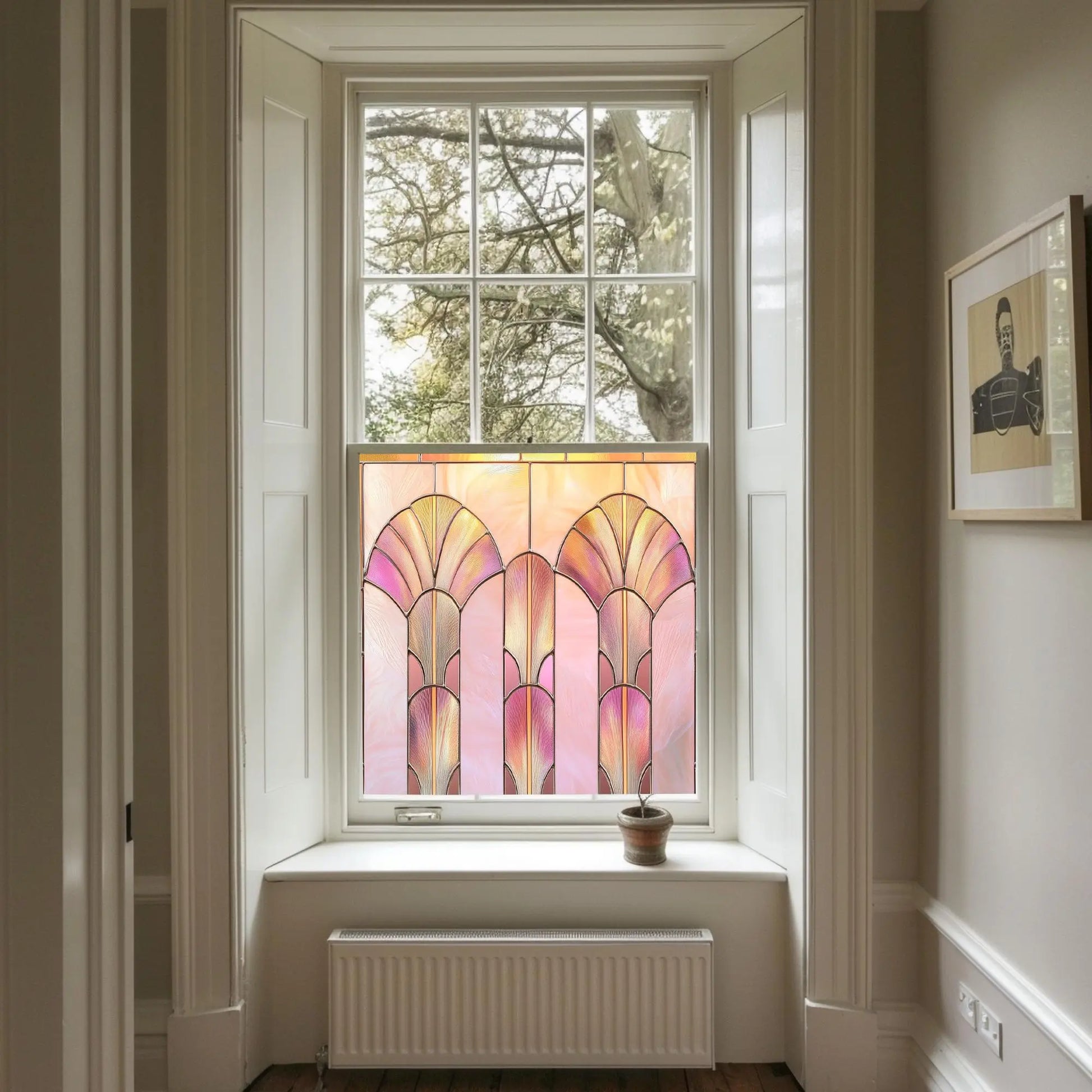 Sulbiate Privacy Stained Glass Window Film Creative Windows