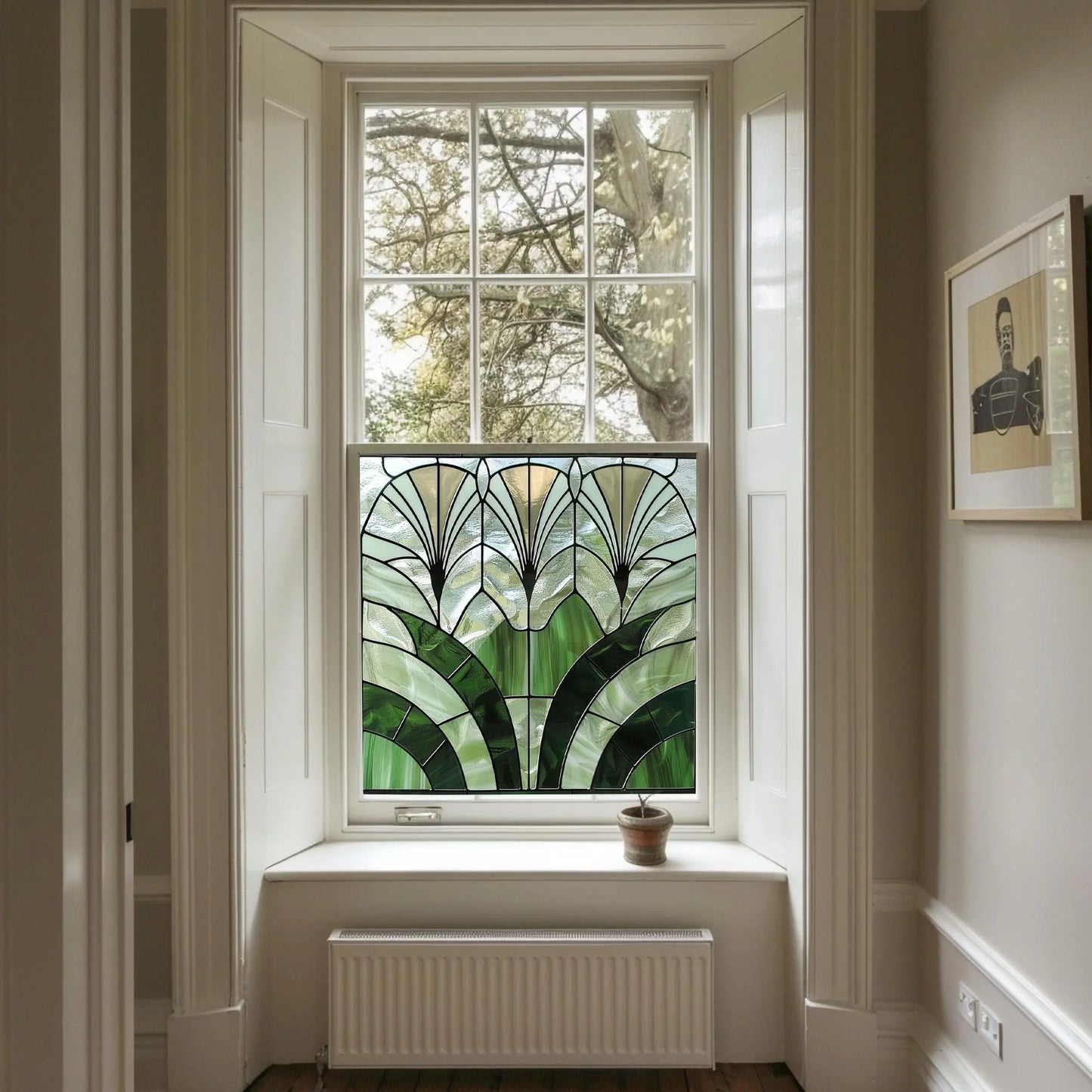 Scillato Stained Glass Privacy Window Film Creative Windows
