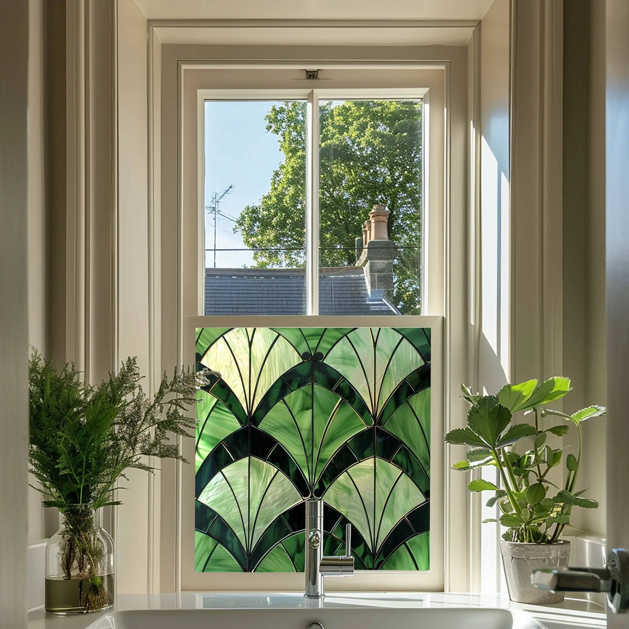 Olzai Stained Glass Window Film Creative Windows