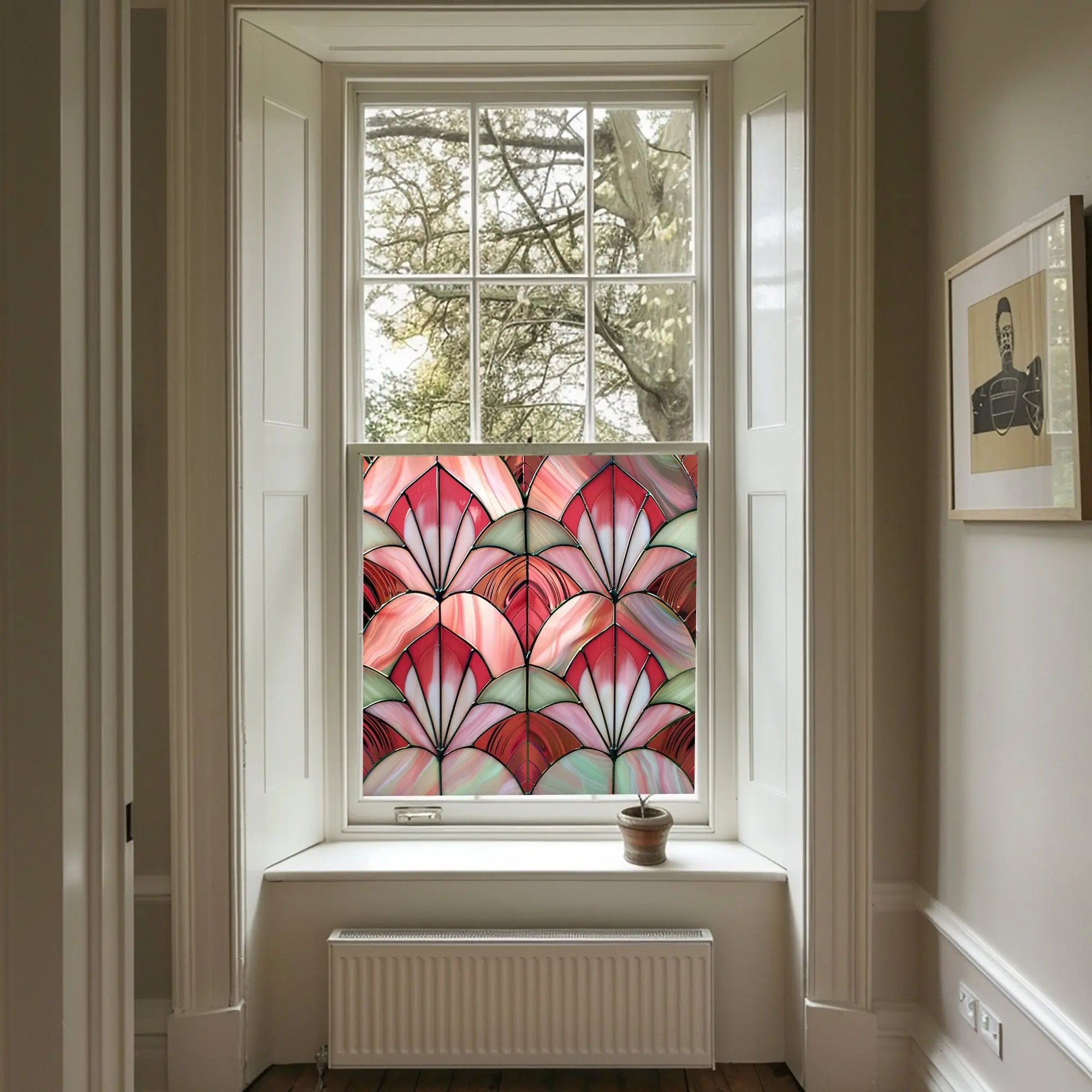 Valderice Stained Glass Privacy Window Film Creative Windows