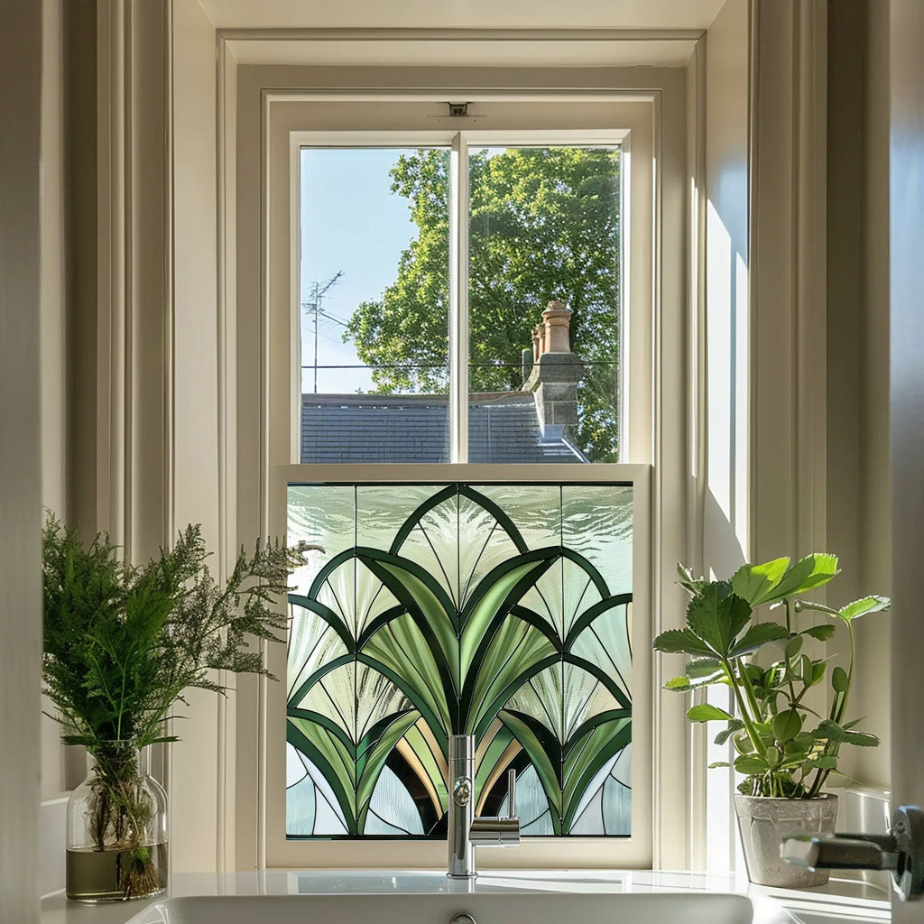 Villimpenta Privacy Stained Glass Window Film Creative Windows