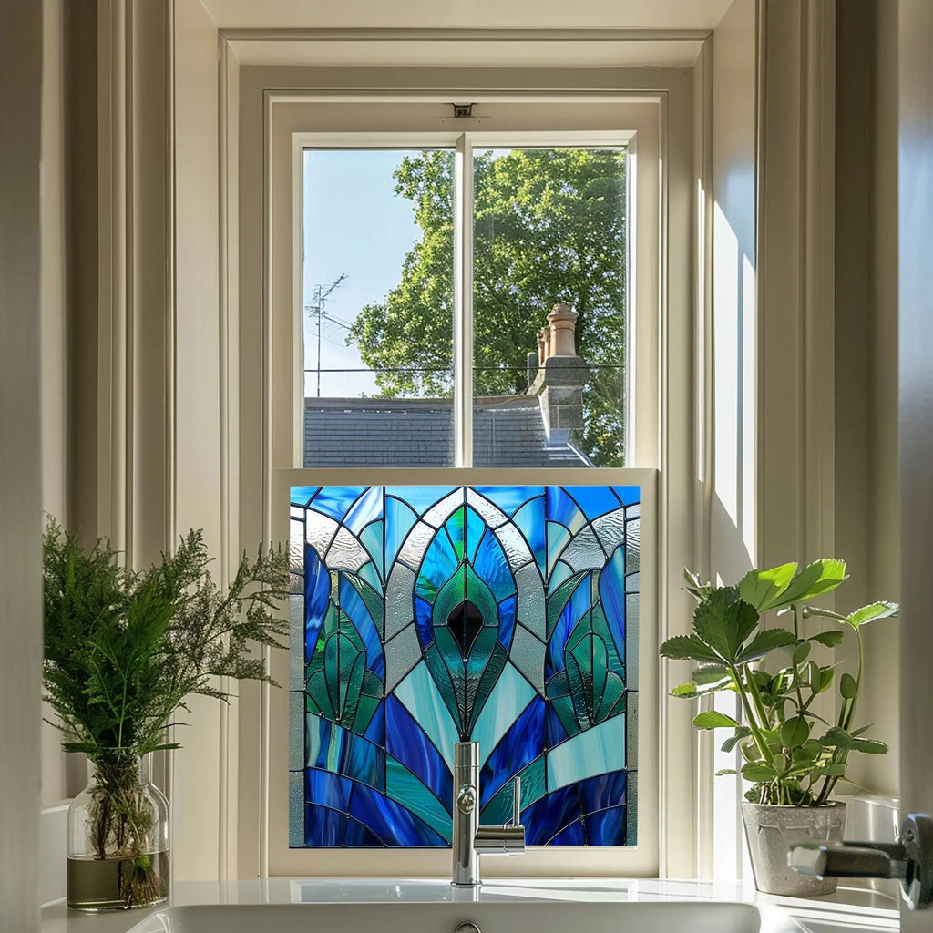Prunetto Stained Glass Privacy Window Film Creative Windows