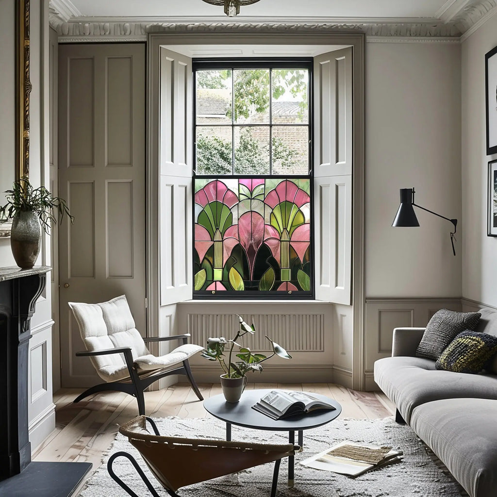 Volpedo Privacy Stained Glass Window Film Creative Windows