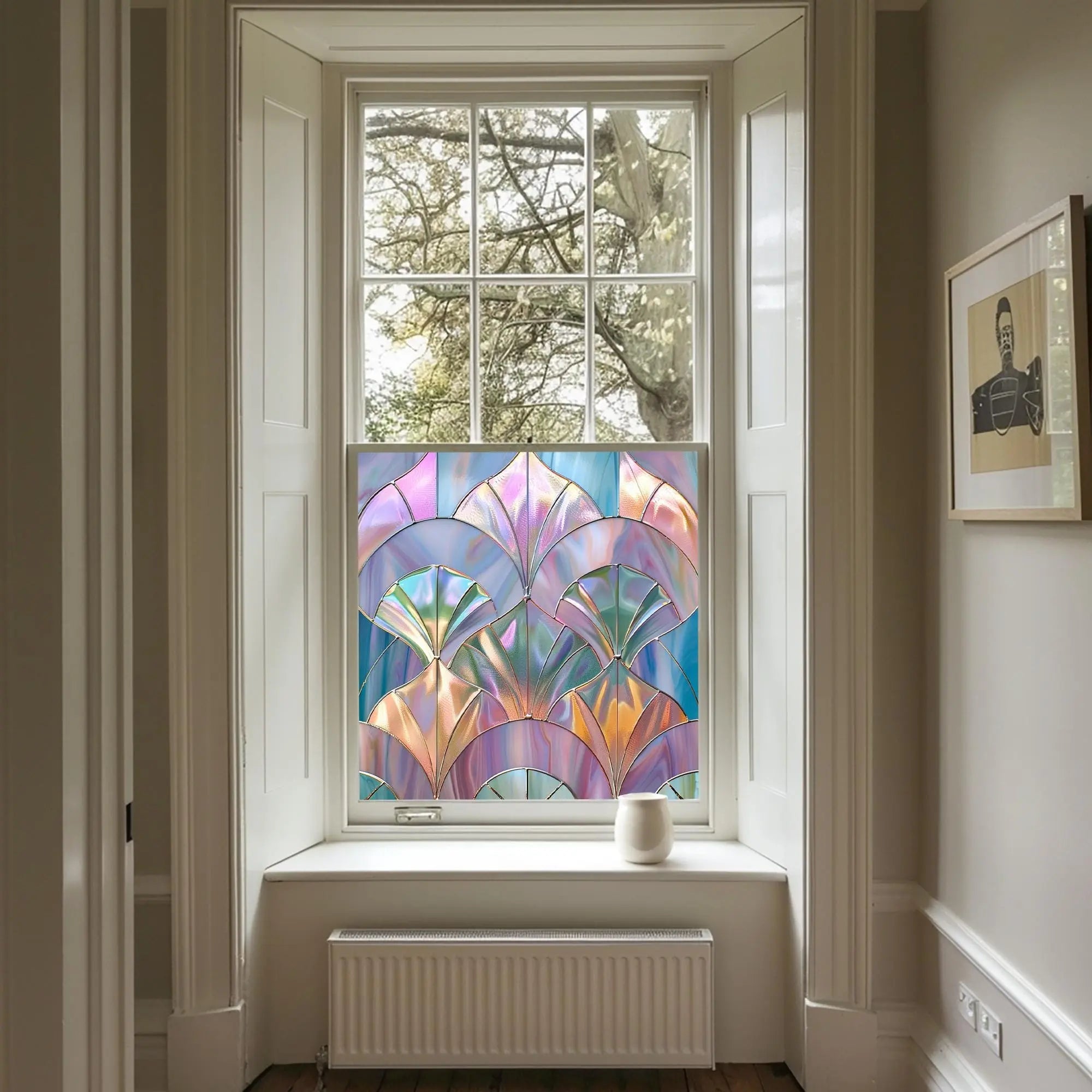 Apecchio Privacy Stained Glass Window Film Creative Windows