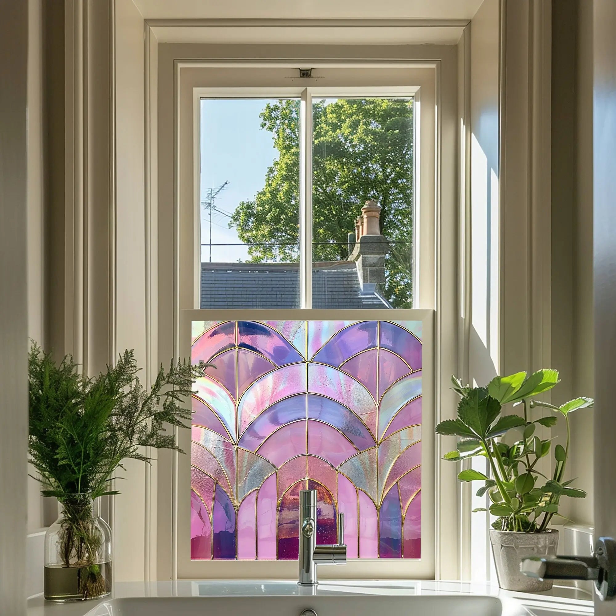 Zeddiani Stained Glass Window Film Creative Windows