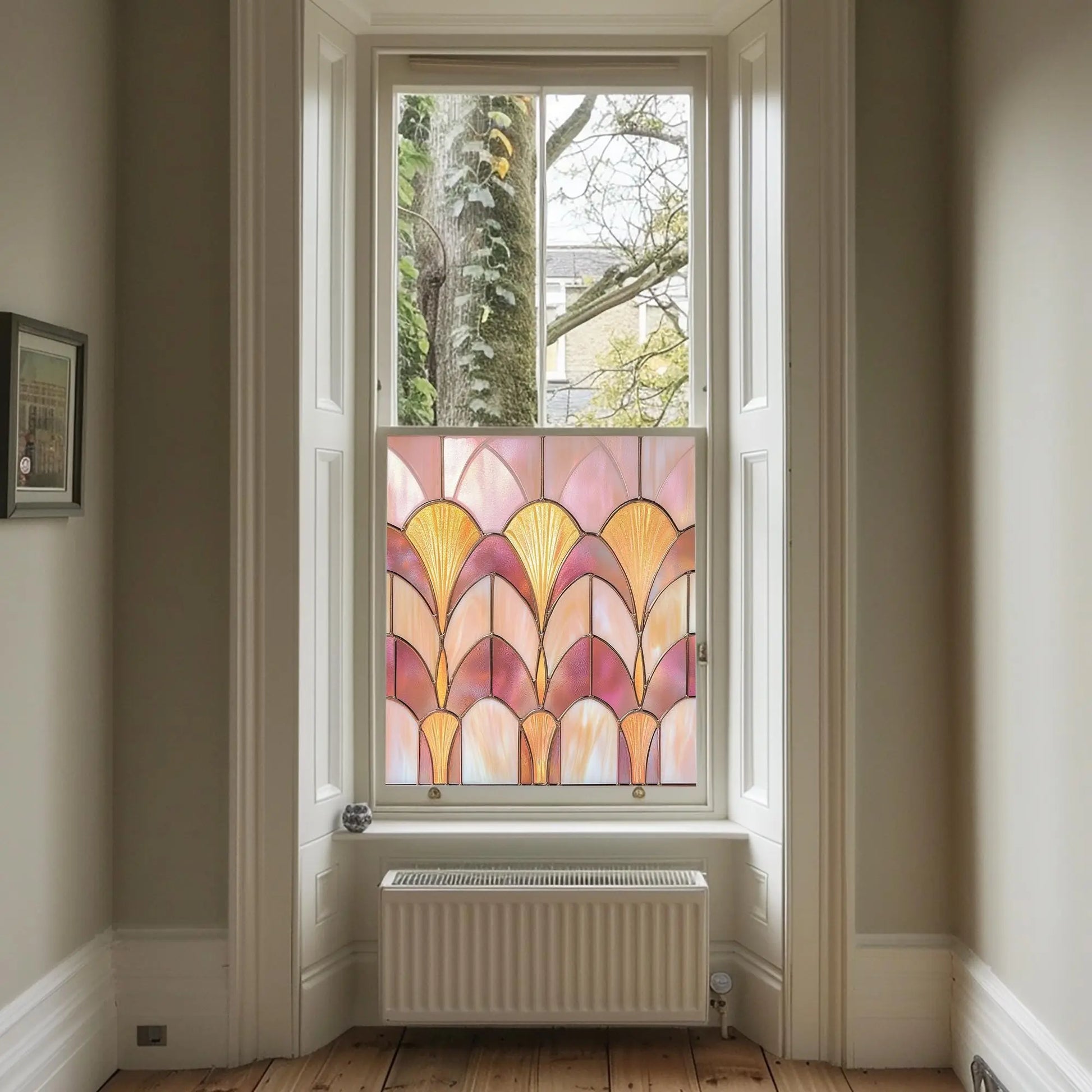 Oratino Stained Glass Privacy Window Film Creative Windows