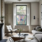 Segni Privacy Stained Glass Window Film Creative Windows