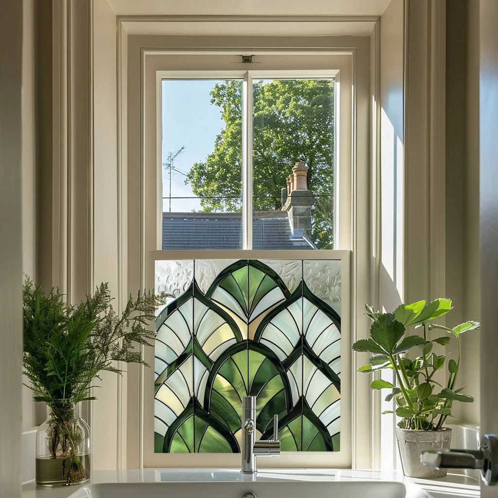 Lecce Stained Glass Privacy Window Film Creative Windows