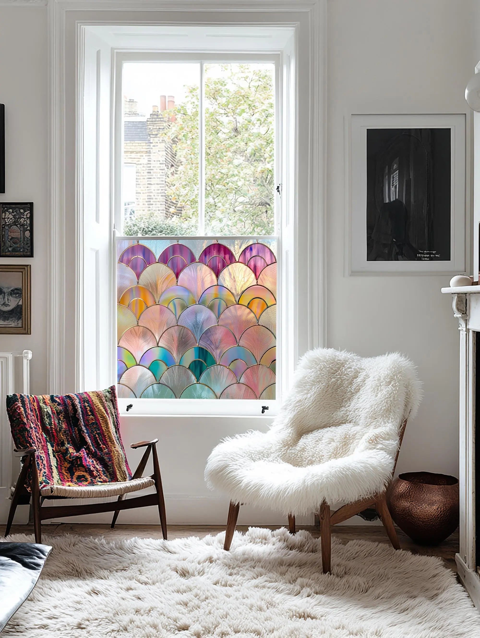 Arbus Stained Glass Privacy Window Film Creative Windows