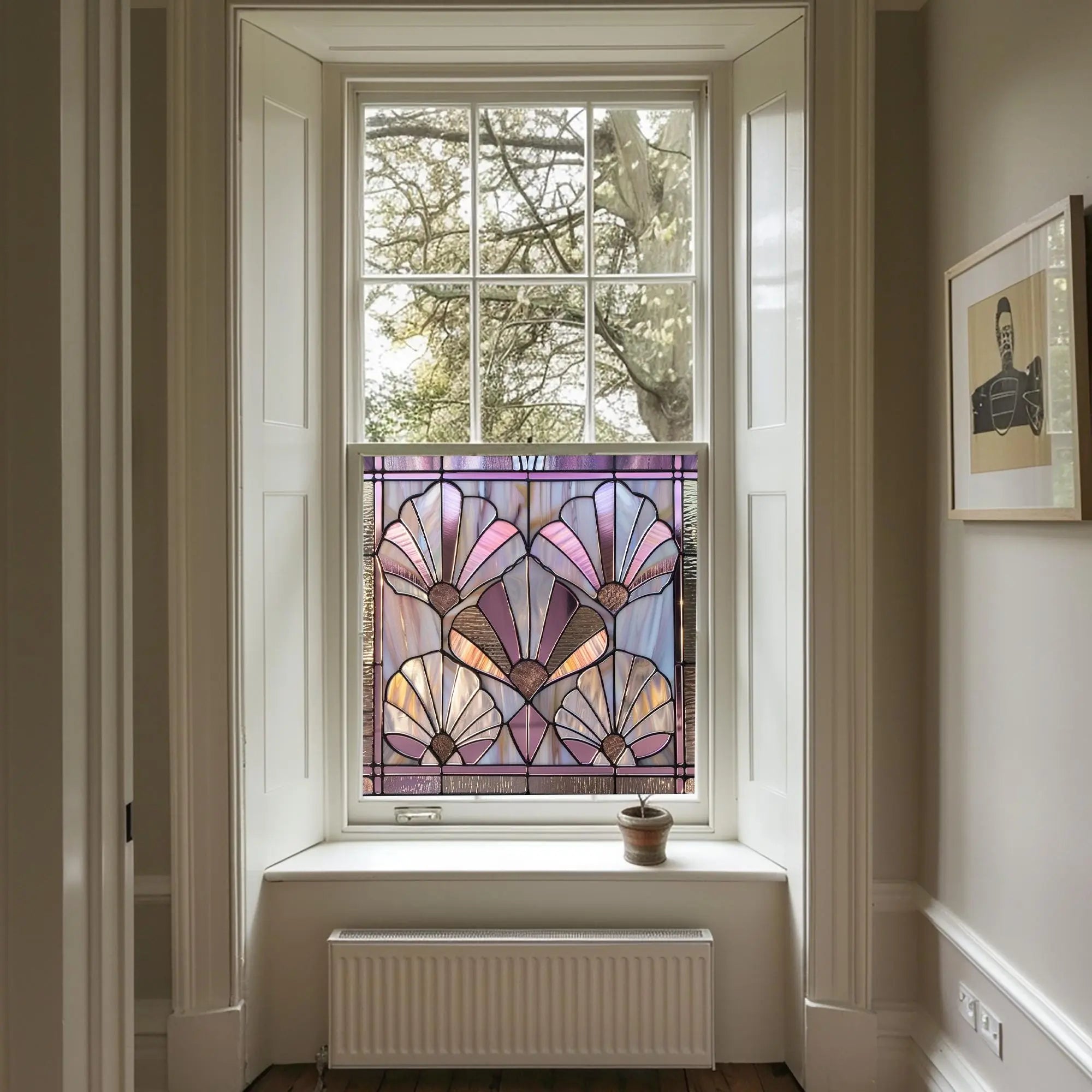 Ispica Stained Glass Window Film For Privacy Creative Windows