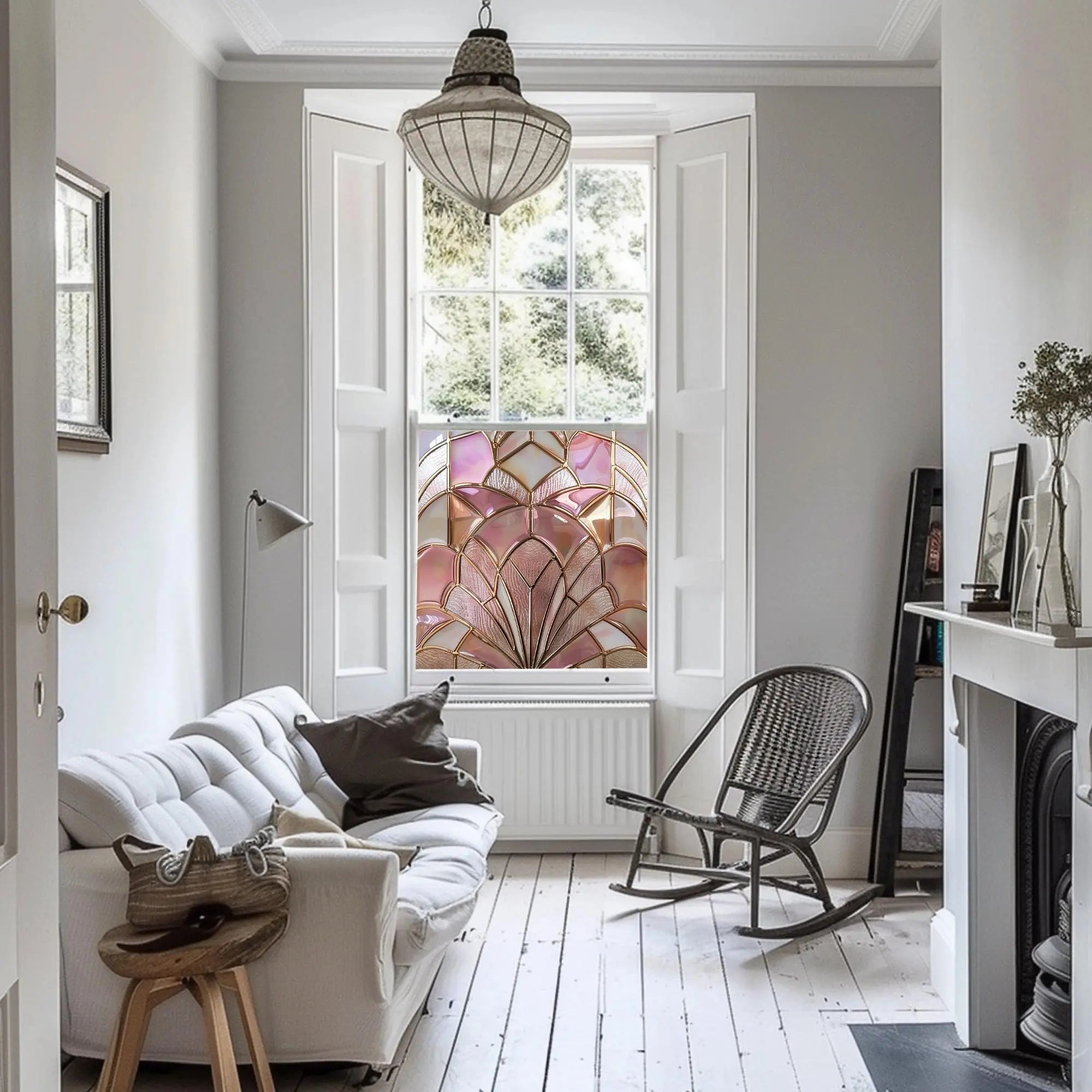 Opera Stained Glass Privacy Window Film Creative Windows