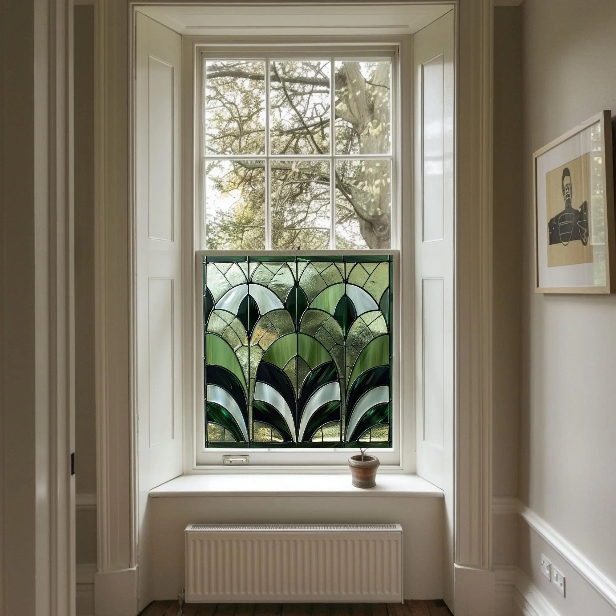 Arrone Stained Glass Privacy Window Film Creative Windows