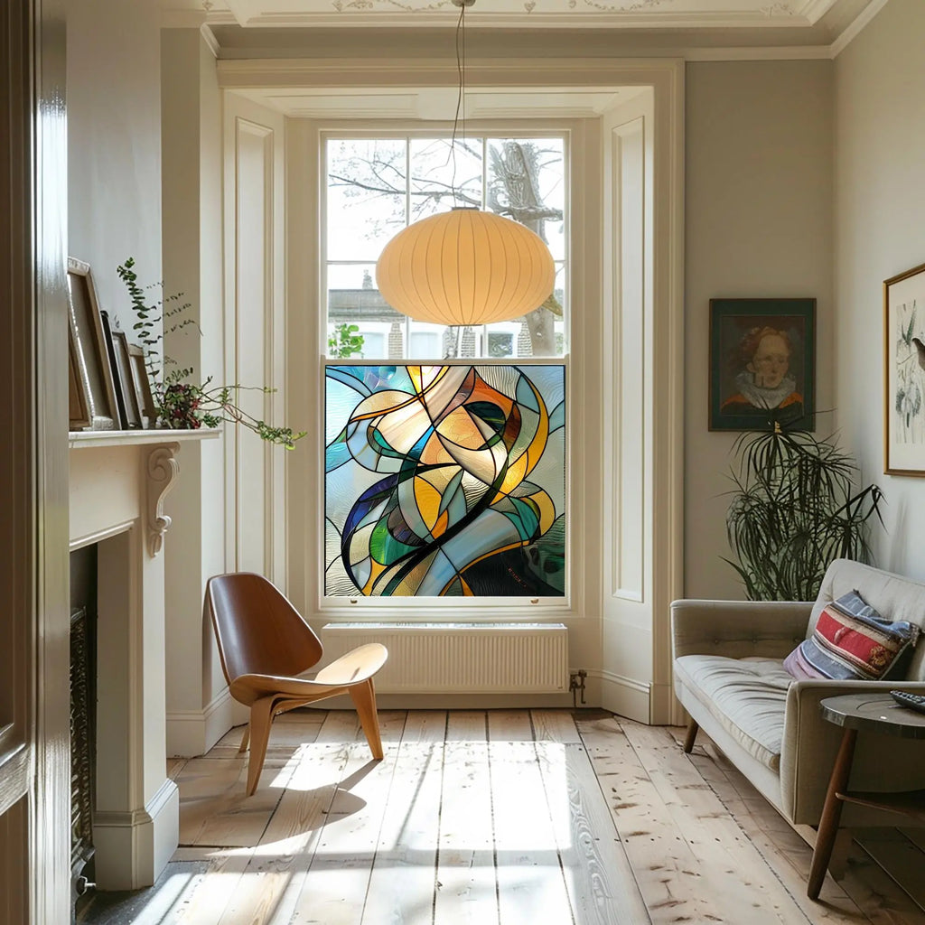 Aversa Stained Glass Privacy Window Film Creative Windows