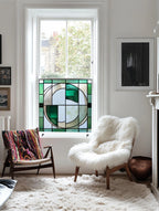 Ivrea Privacy Stained Glass Window Film Creative Windows