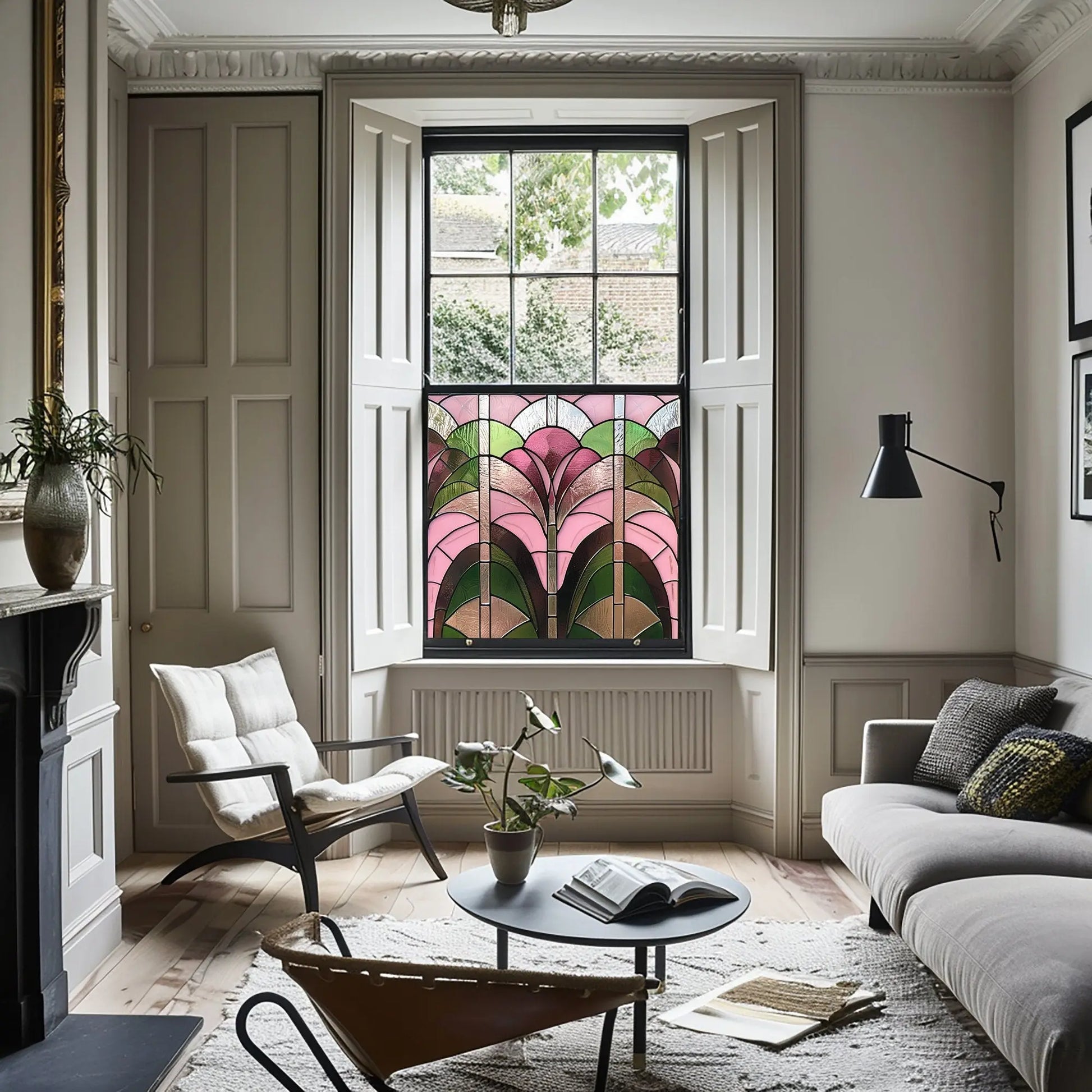 Luzzana Stained Glass Window Film Creative Windows