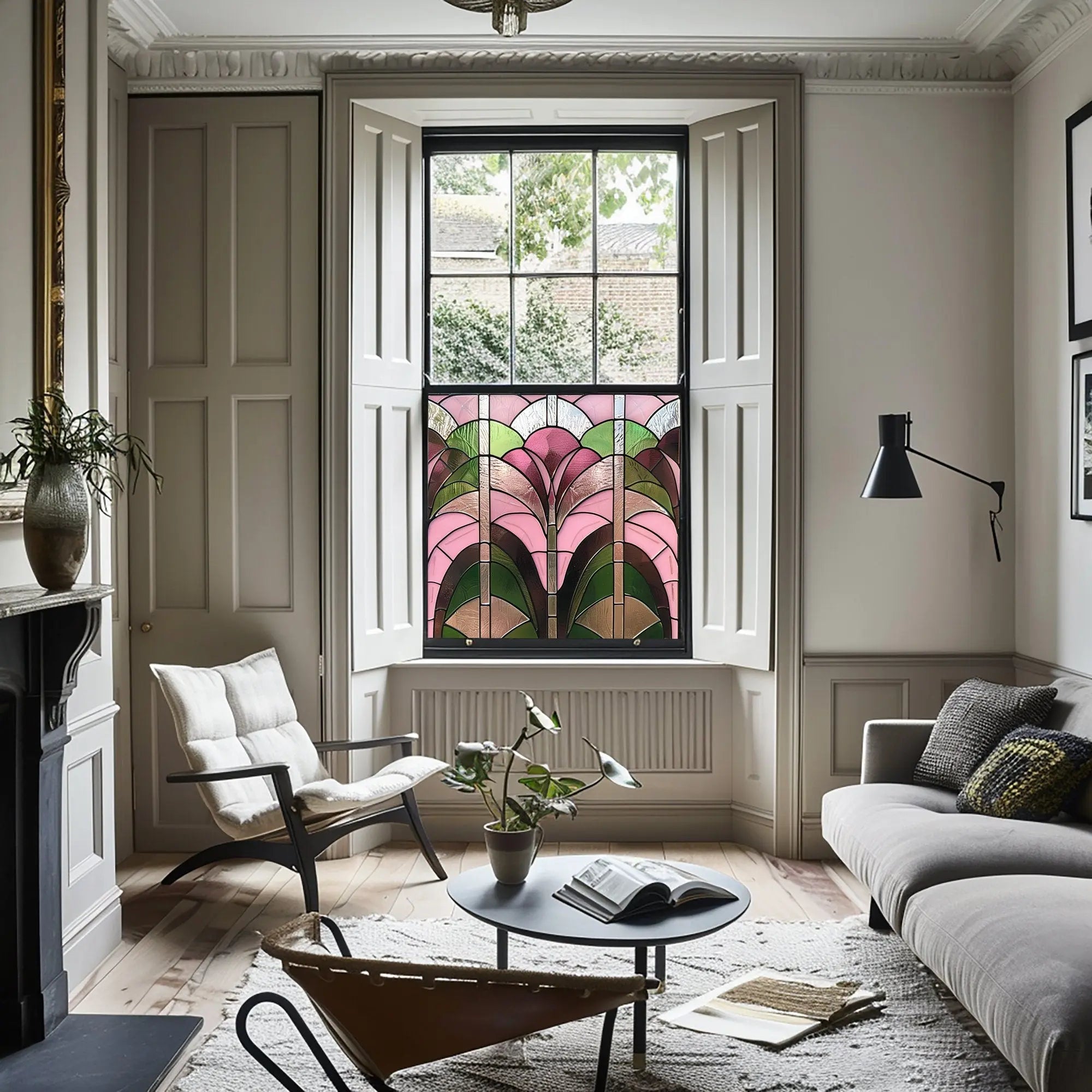 Luzzana Stained Glass Window Film Creative Windows