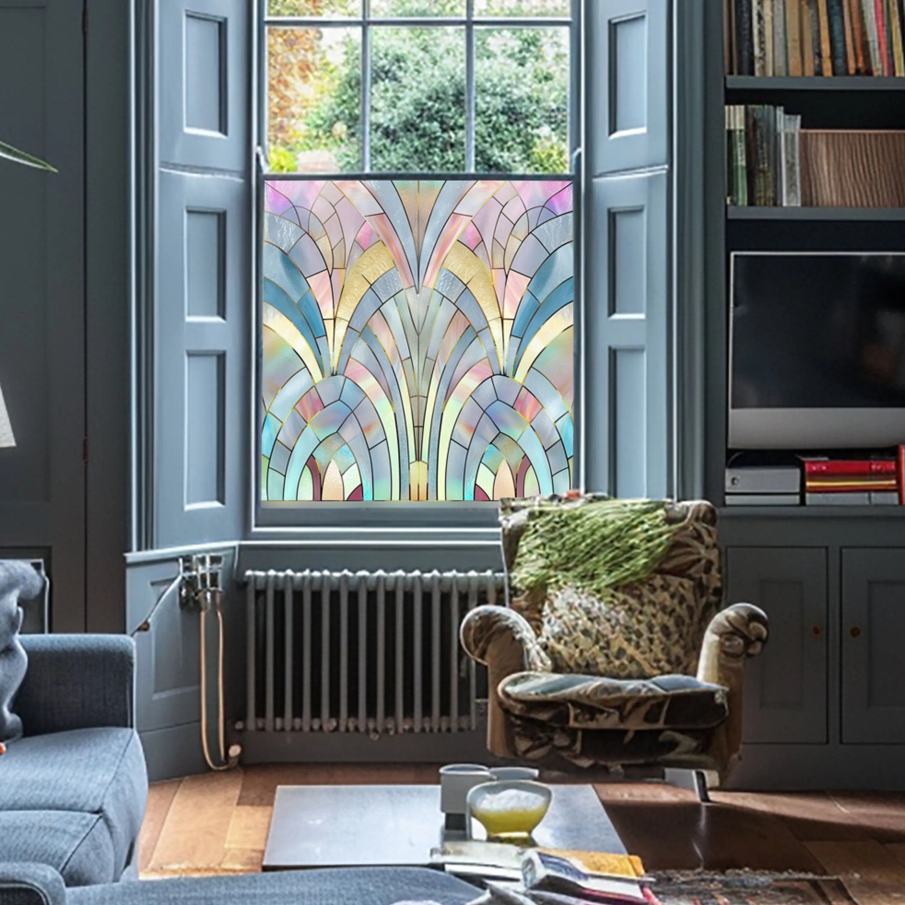 Zumpano Stained Glass Window Film Creative Windows