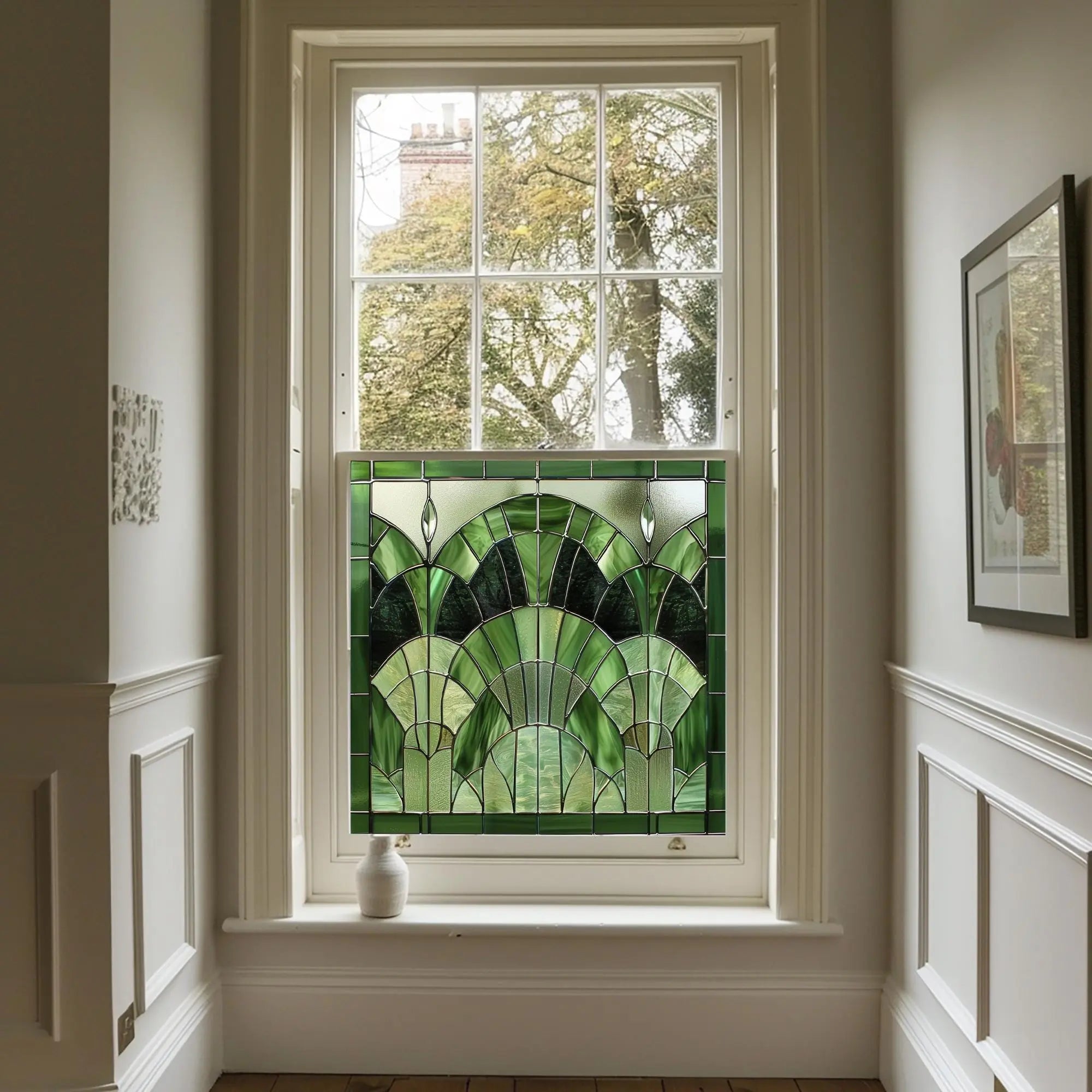 Rivello Stained Glass Privacy Window Film Creative Windows